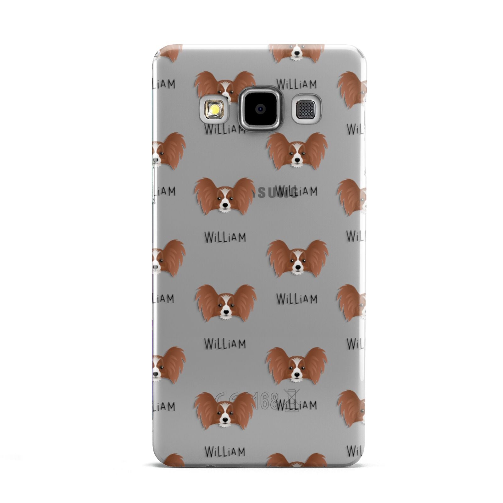 Papillon Icon with Name Samsung Galaxy A5 Case