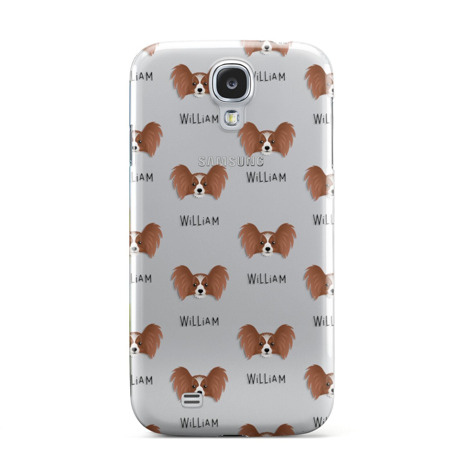 Papillon Icon with Name Samsung Galaxy S4 Case