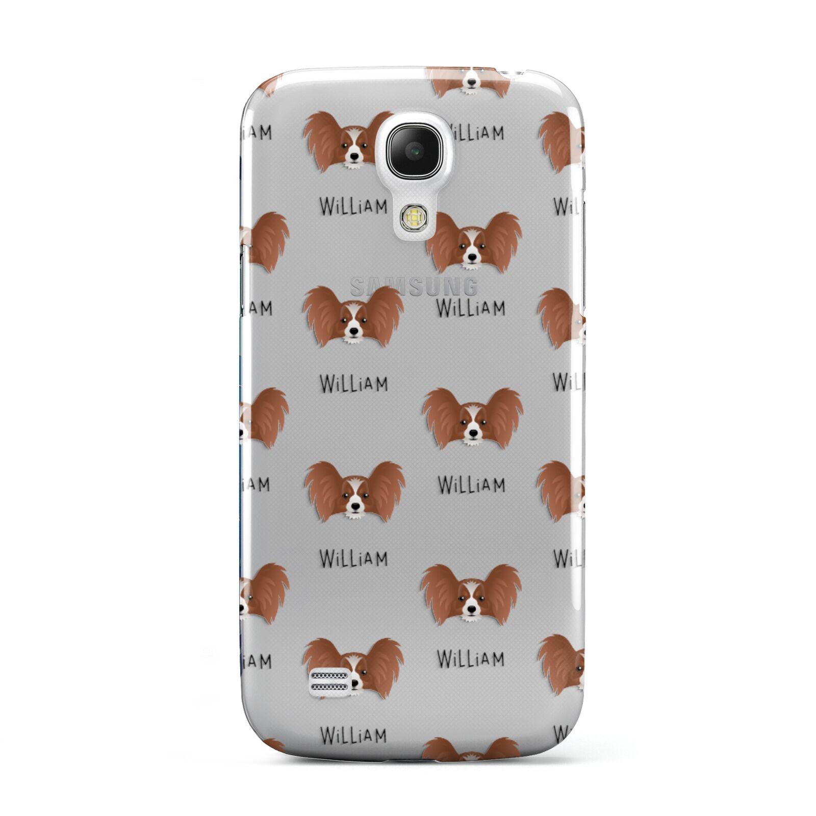 Papillon Icon with Name Samsung Galaxy S4 Mini Case