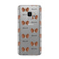 Papillon Icon with Name Samsung Galaxy S9 Case