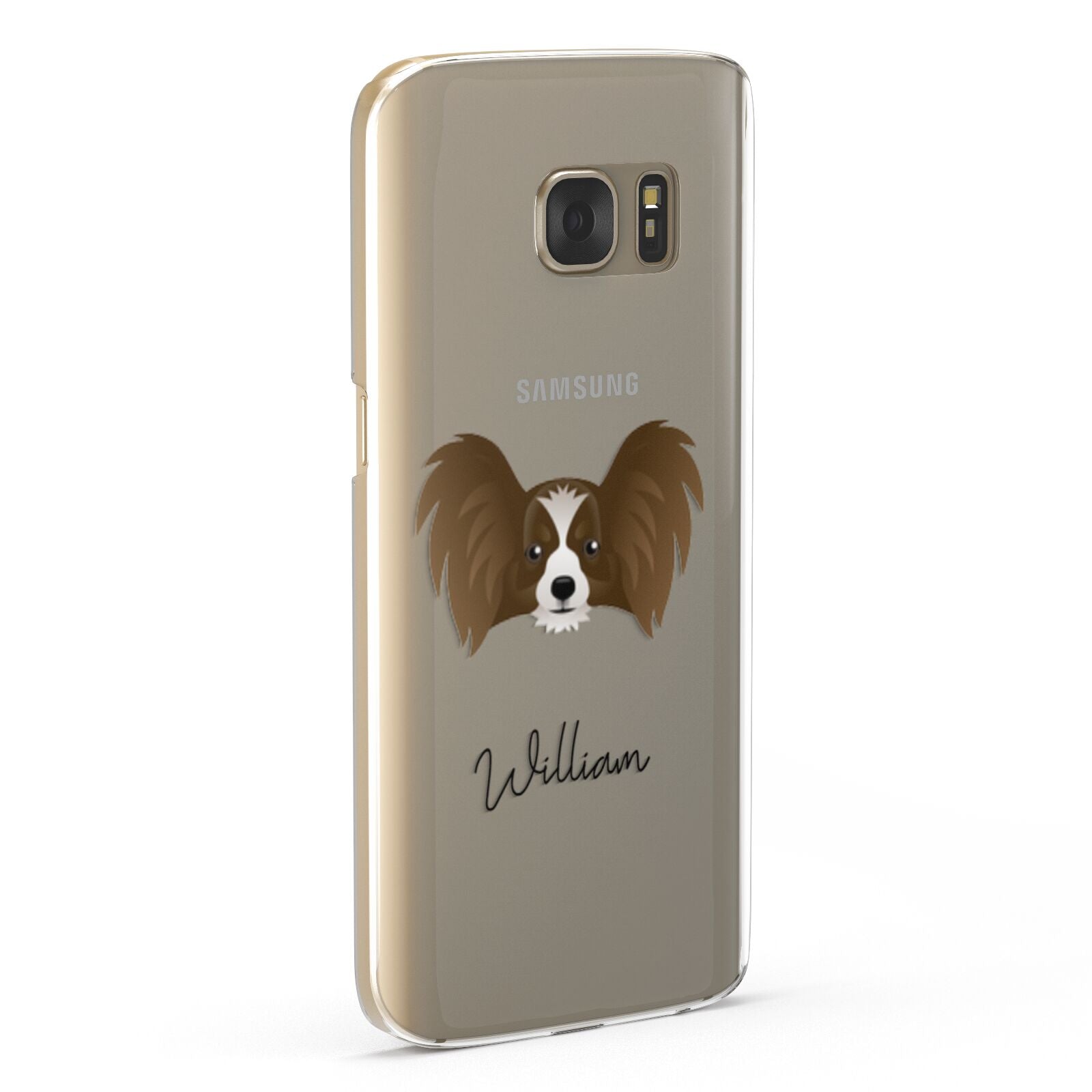 Papillon Personalised Samsung Galaxy Case Fourty Five Degrees