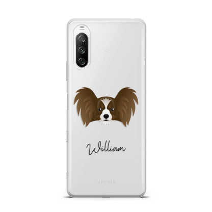 Papillon Personalised Sony Xperia 10 III Case