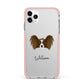 Papillon Personalised iPhone 11 Pro Max Impact Pink Edge Case