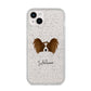 Papillon Personalised iPhone 14 Plus Glitter Tough Case Starlight