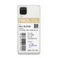 Parcel Label with Name Samsung M12 Case