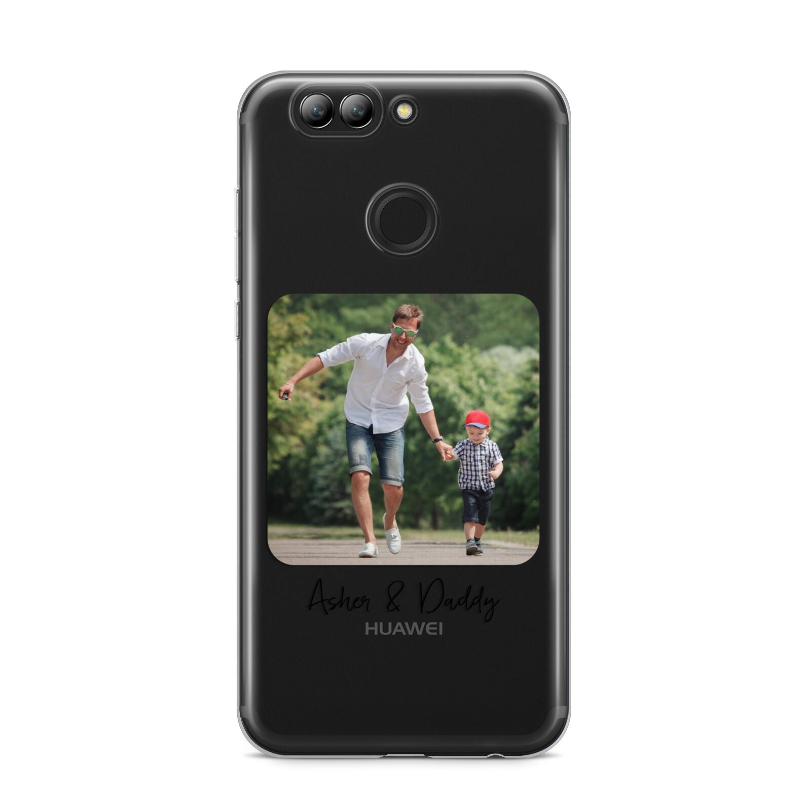 Parent and Child Photo with Text Huawei Nova 2s Phone Case