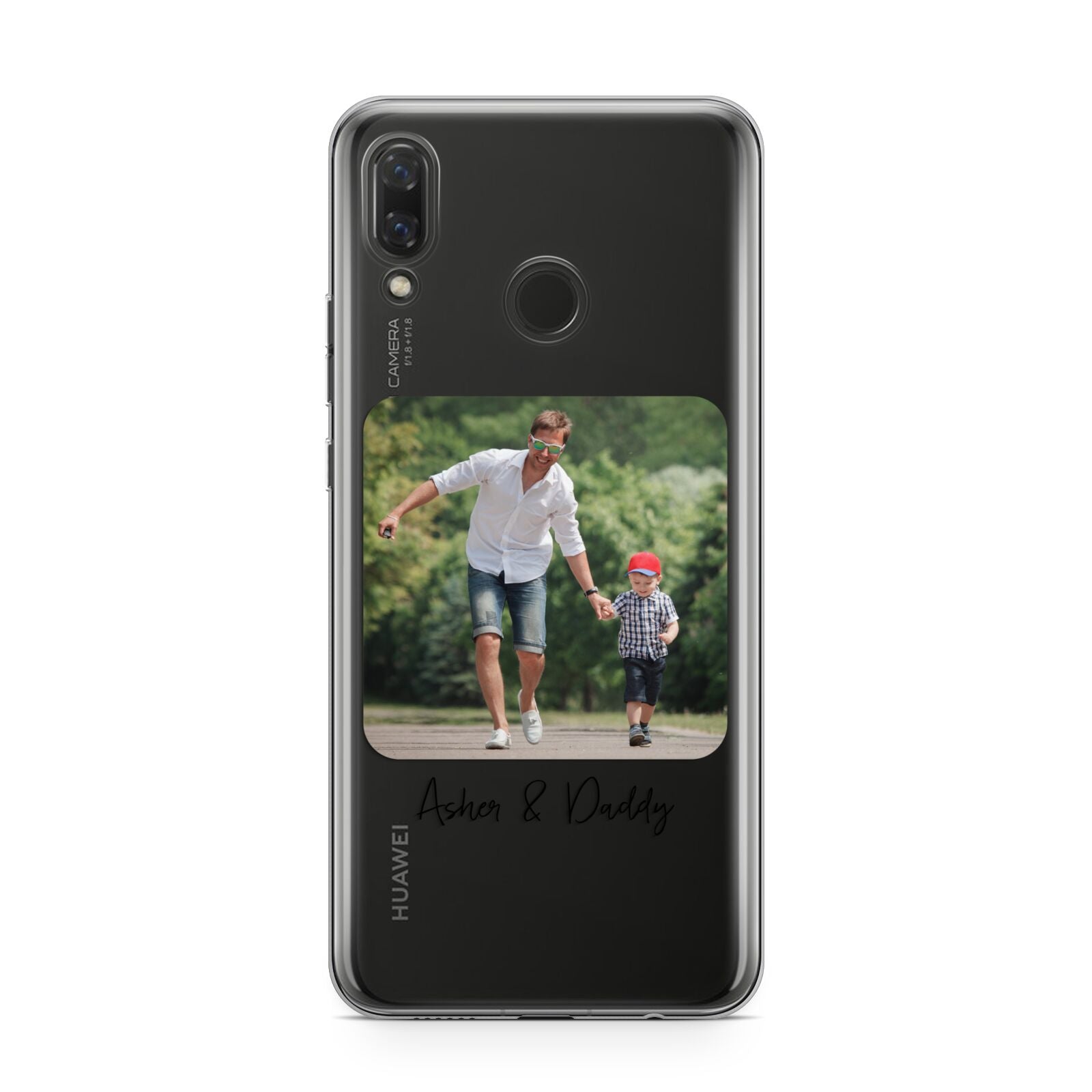 Parent and Child Photo with Text Huawei Nova 3 Phone Case