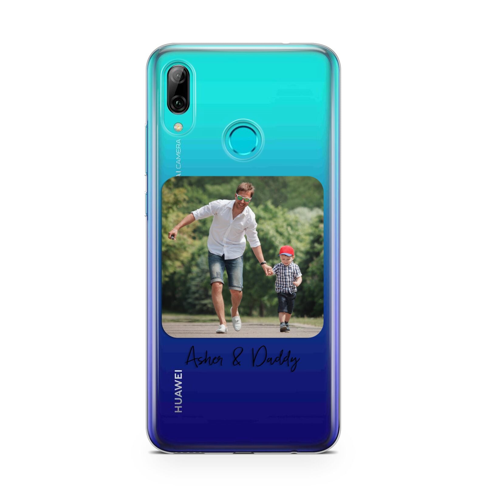 Parent and Child Photo with Text Huawei P Smart 2019 Case