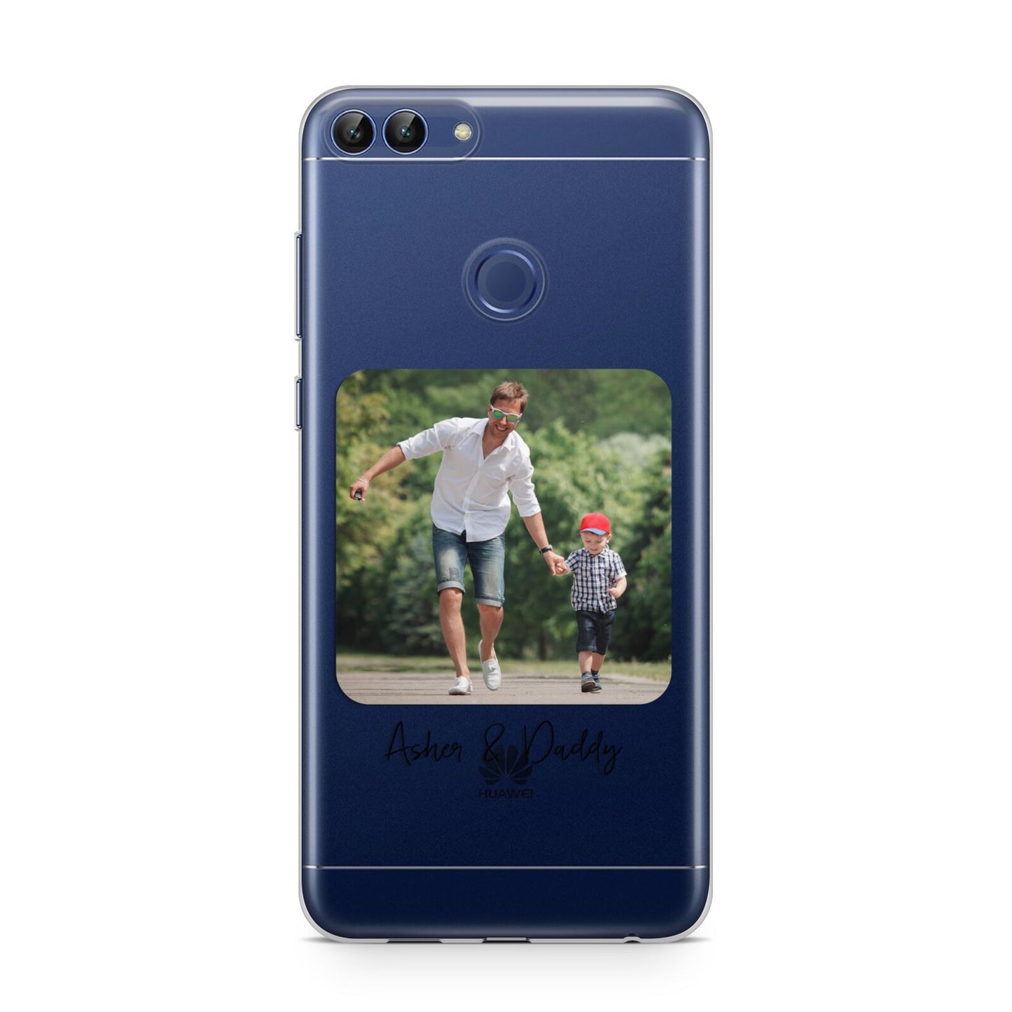 Parent and Child Photo with Text Huawei P Smart Case