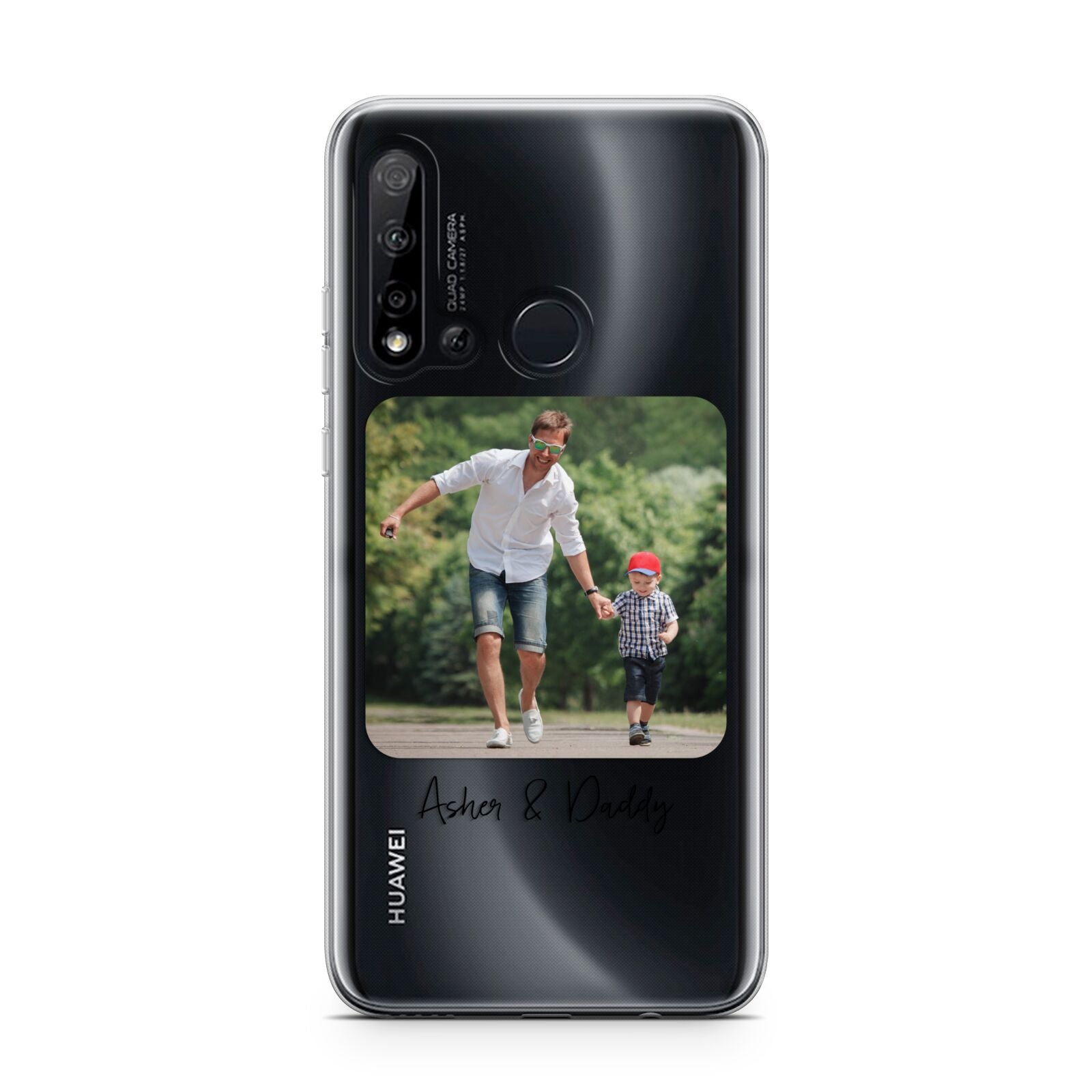 Parent and Child Photo with Text Huawei P20 Lite 5G Phone Case