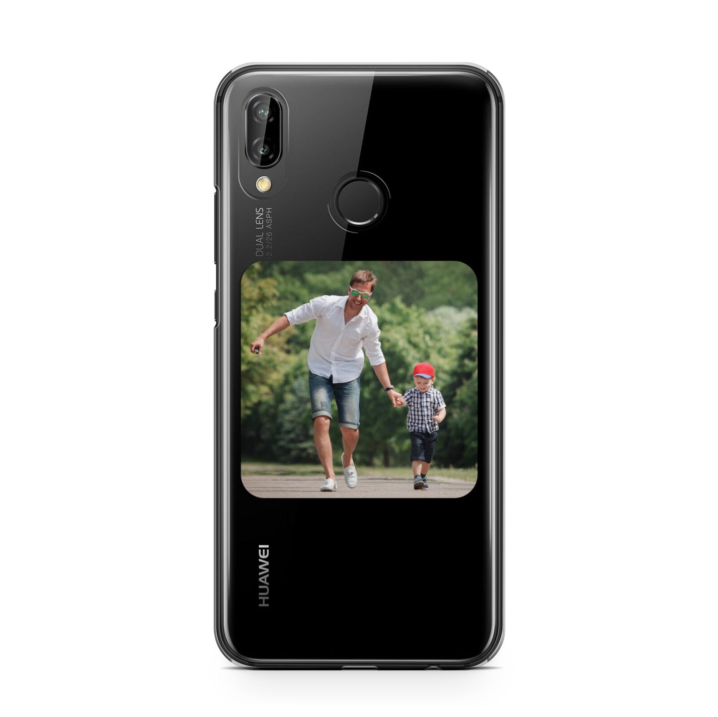 Parent and Child Photo with Text Huawei P20 Lite Phone Case