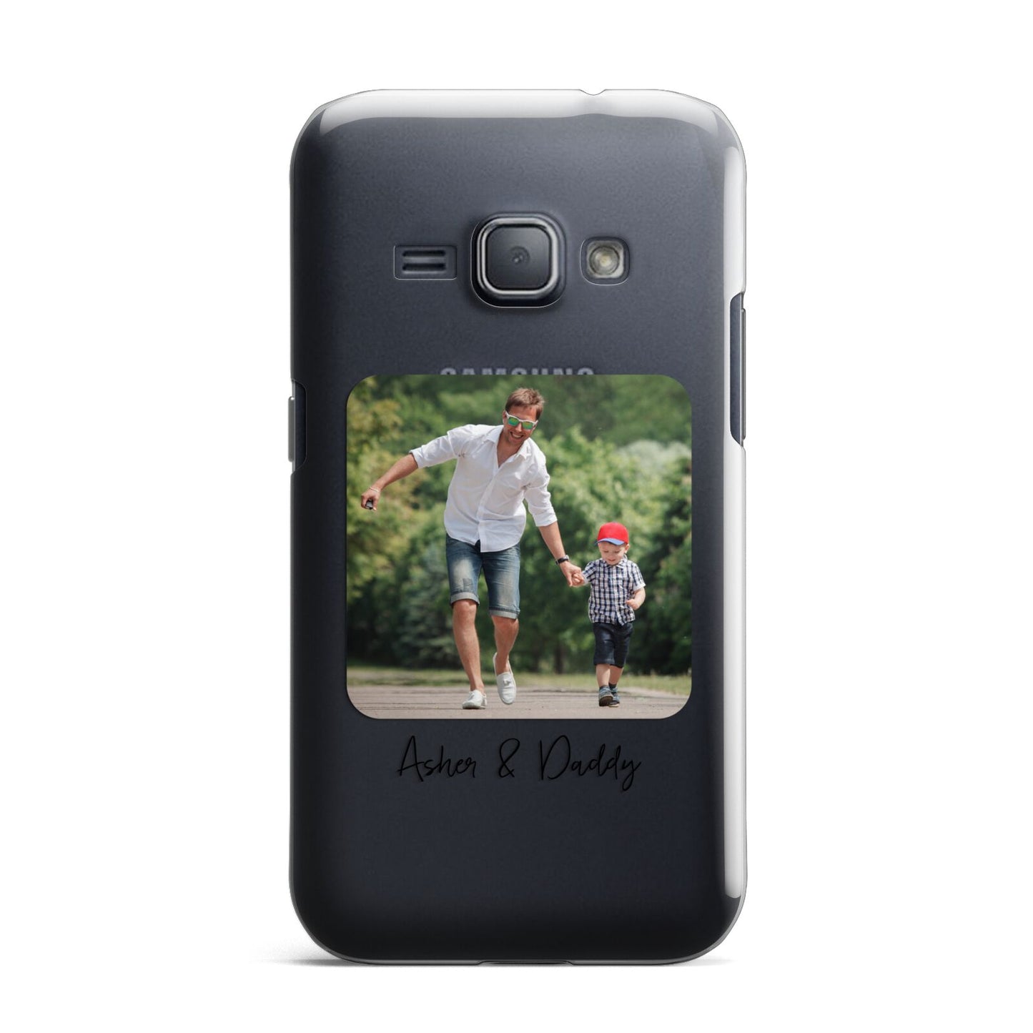 Parent and Child Photo with Text Samsung Galaxy J1 2016 Case