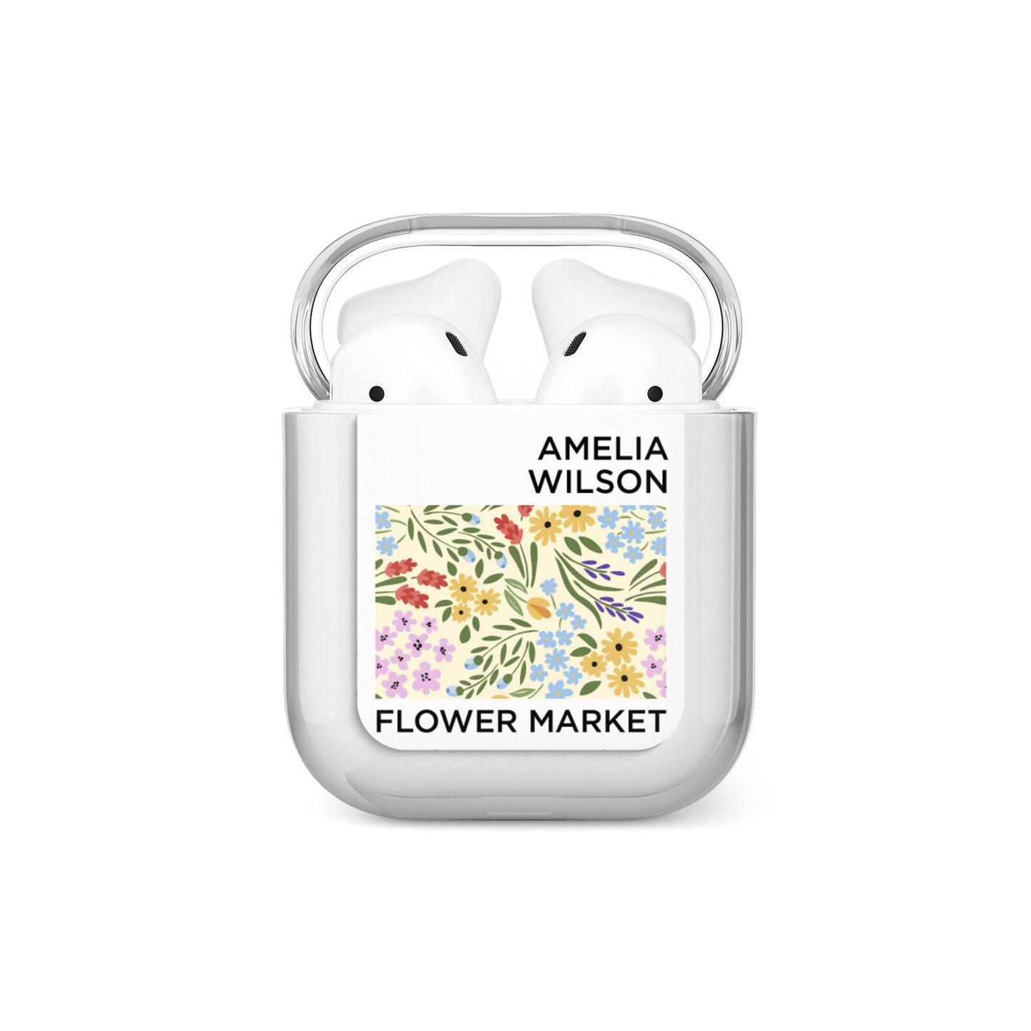 Paris Flower Market AirPods Case