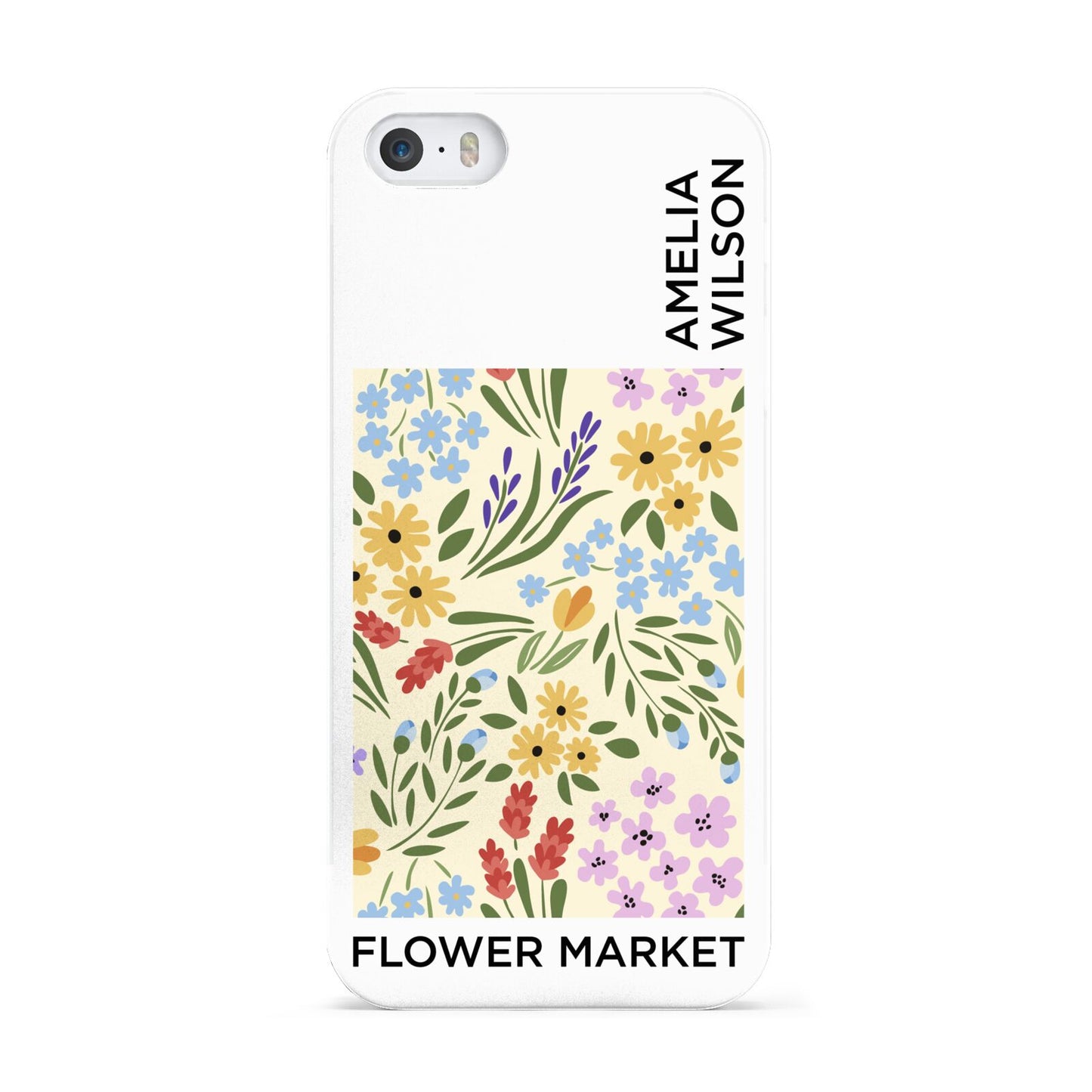 Paris Flower Market Apple iPhone 5 Case