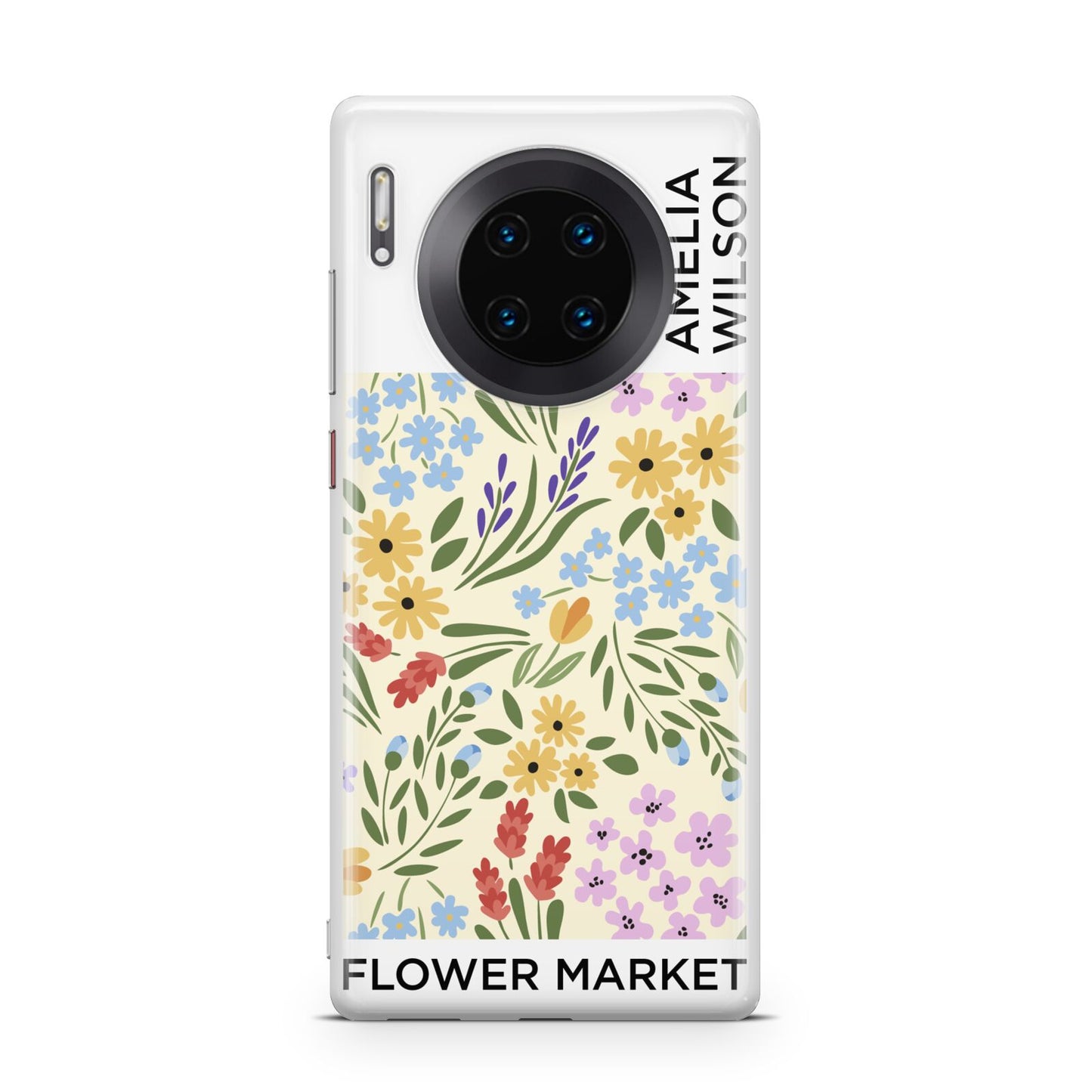 Paris Flower Market Huawei Mate 30 Pro Phone Case