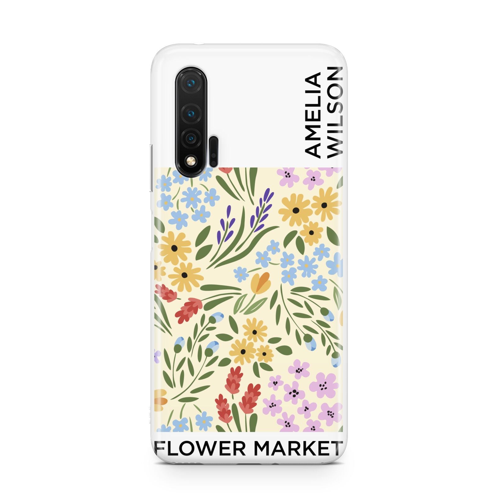 Paris Flower Market Huawei Nova 6 Phone Case