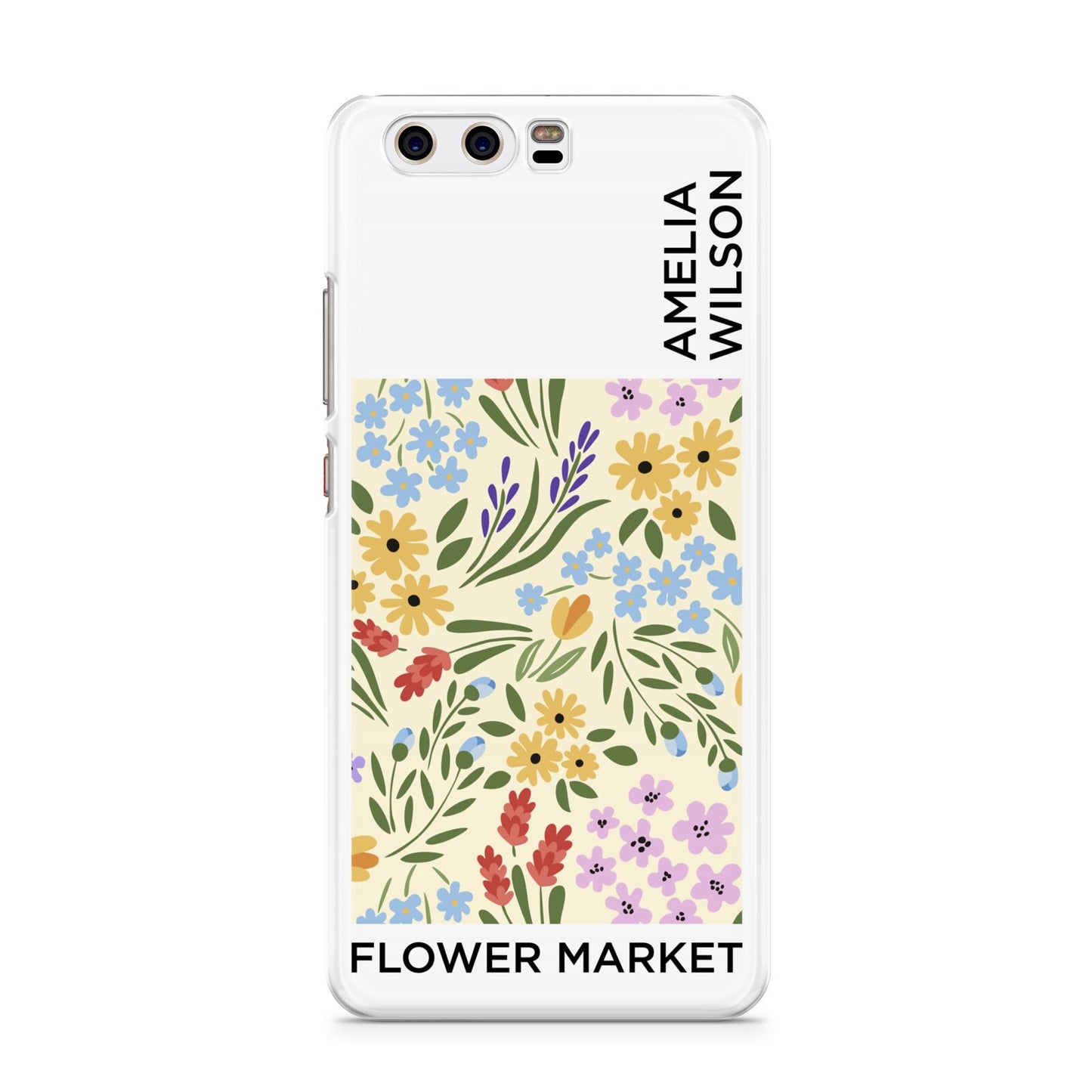 Paris Flower Market Huawei P10 Phone Case