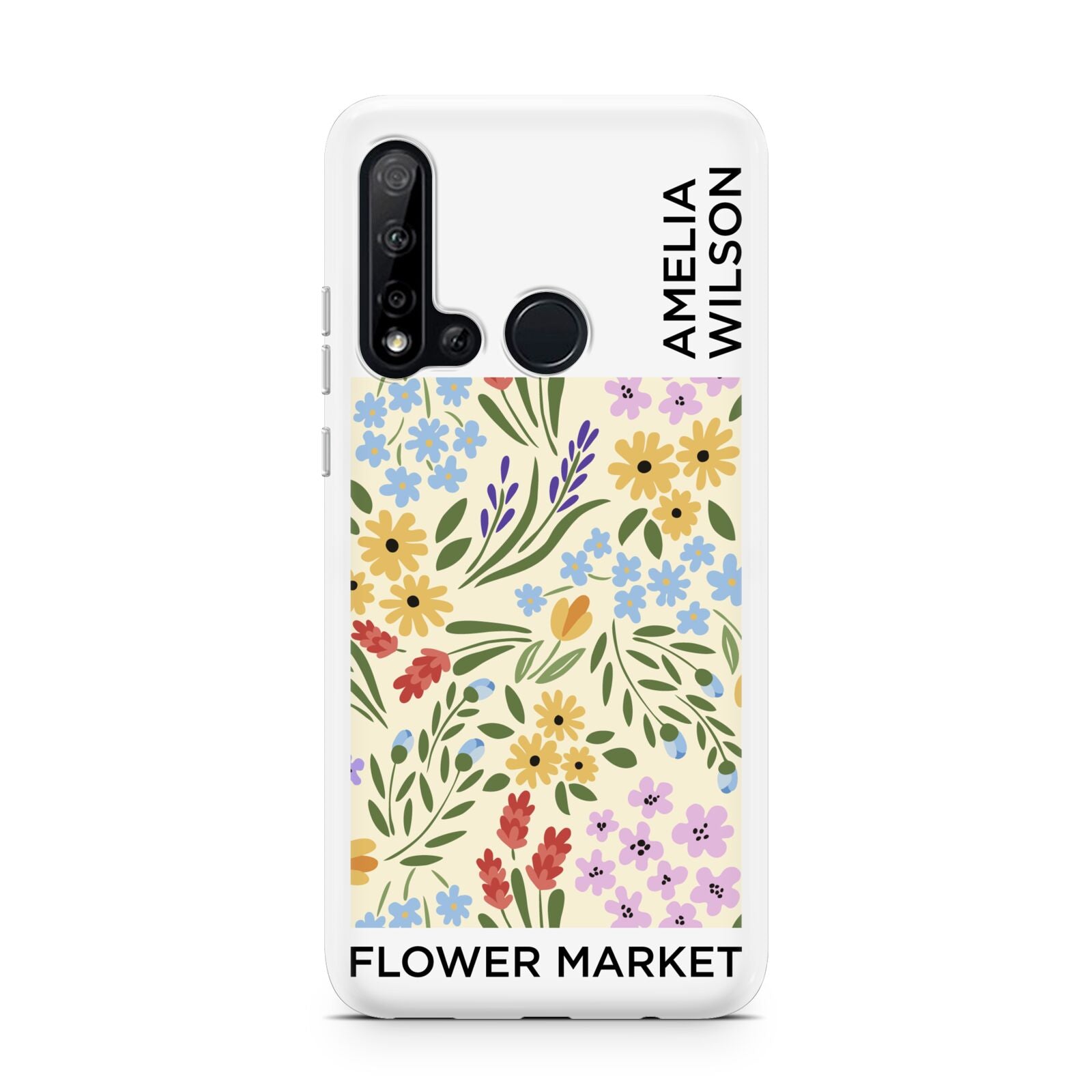 Paris Flower Market Huawei P20 Lite 5G Phone Case