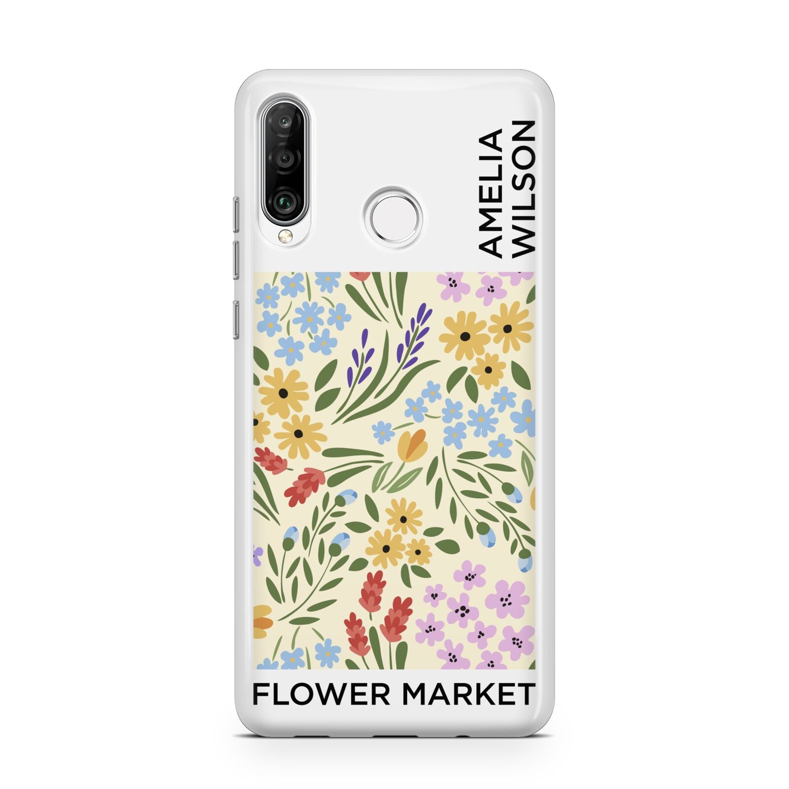 Paris Flower Market Huawei P30 Lite Phone Case