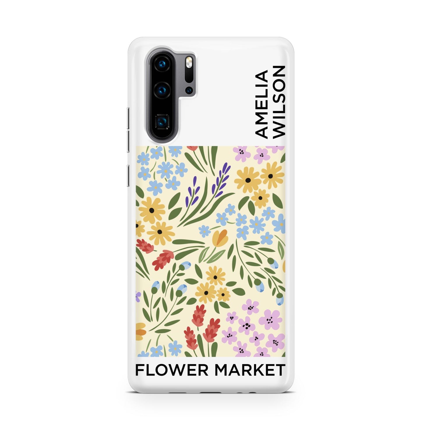 Paris Flower Market Huawei P30 Pro Phone Case