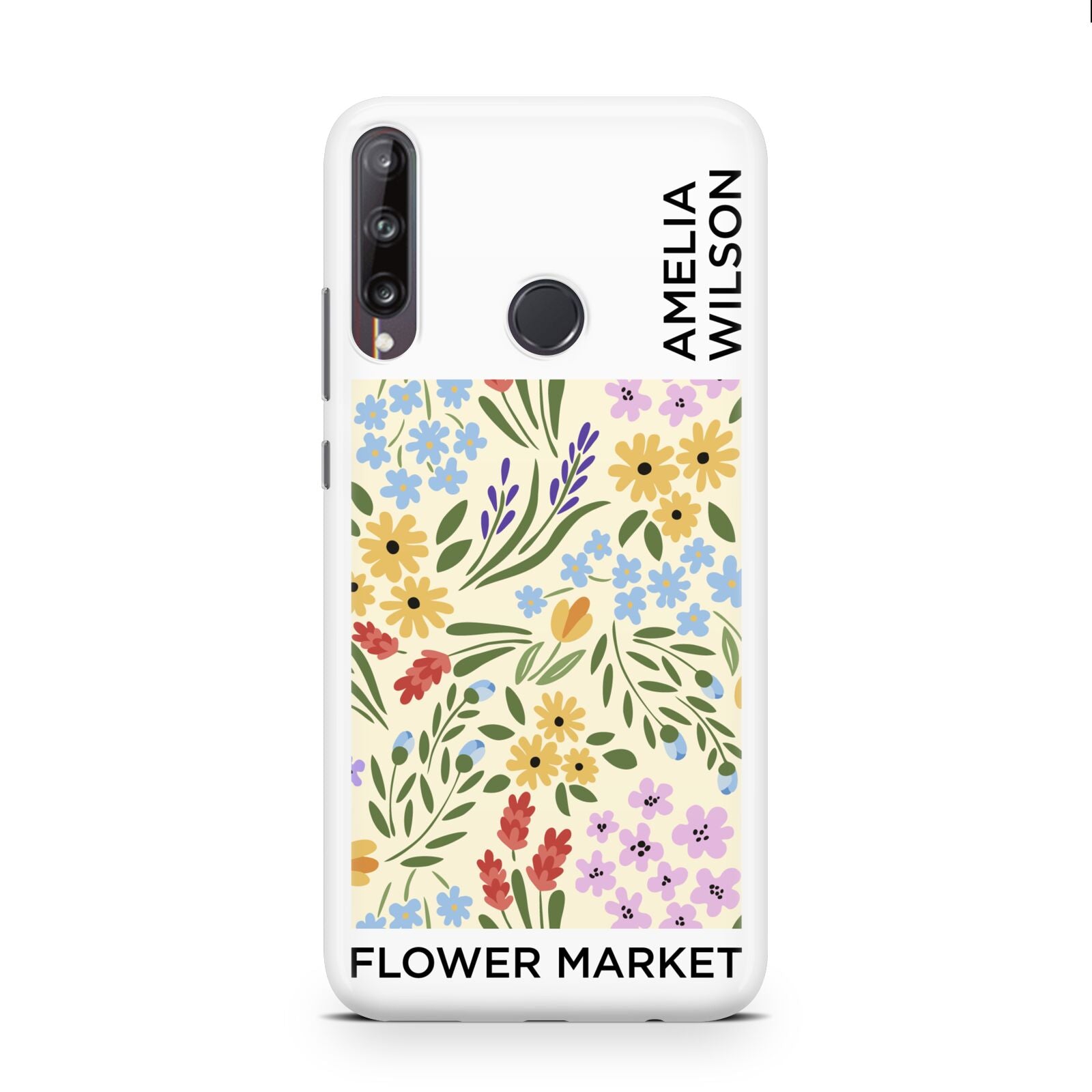 Paris Flower Market Huawei P40 Lite E Phone Case