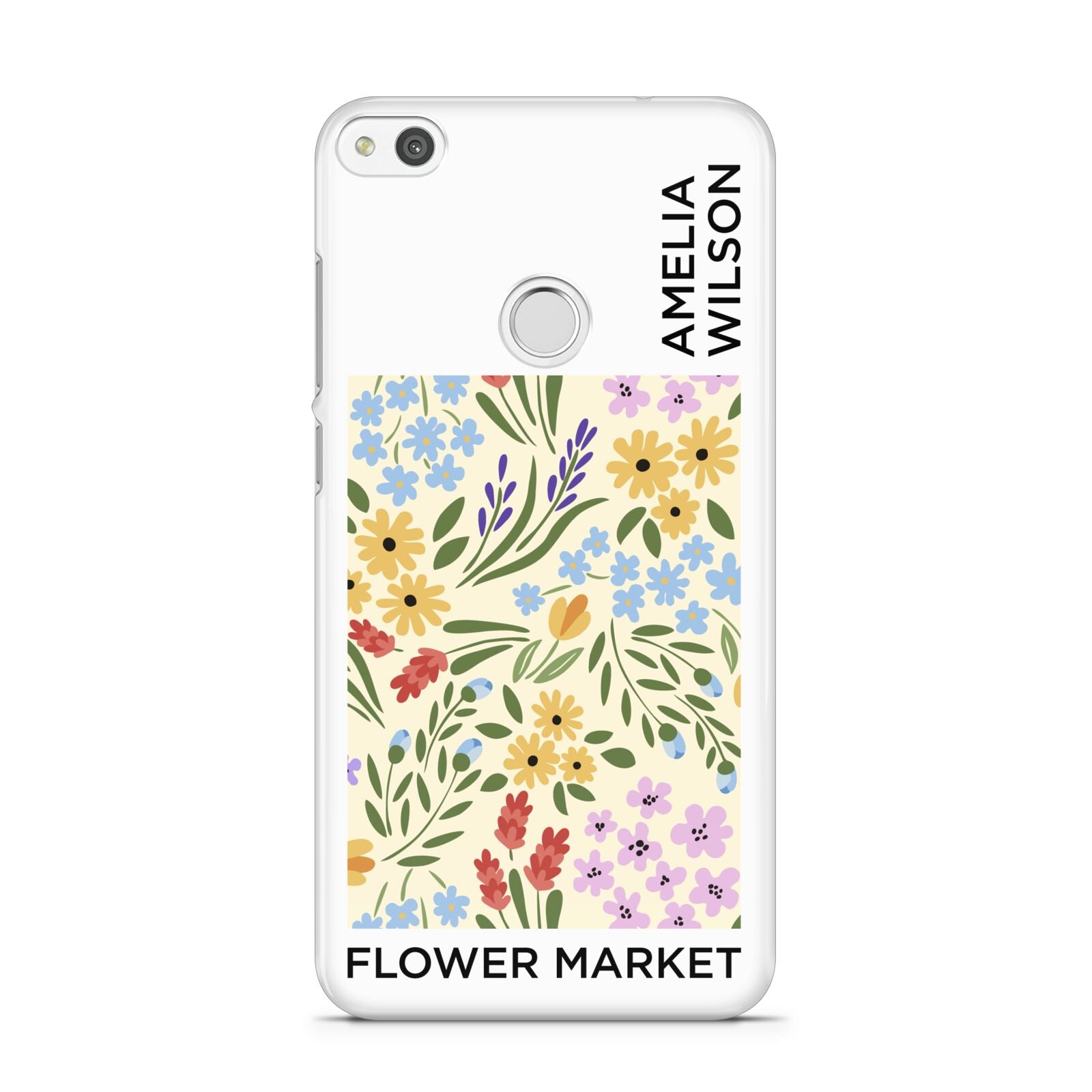 Paris Flower Market Huawei P8 Lite Case