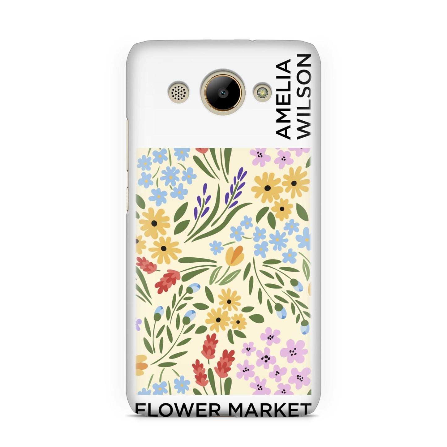 Paris Flower Market Huawei Y3 2017