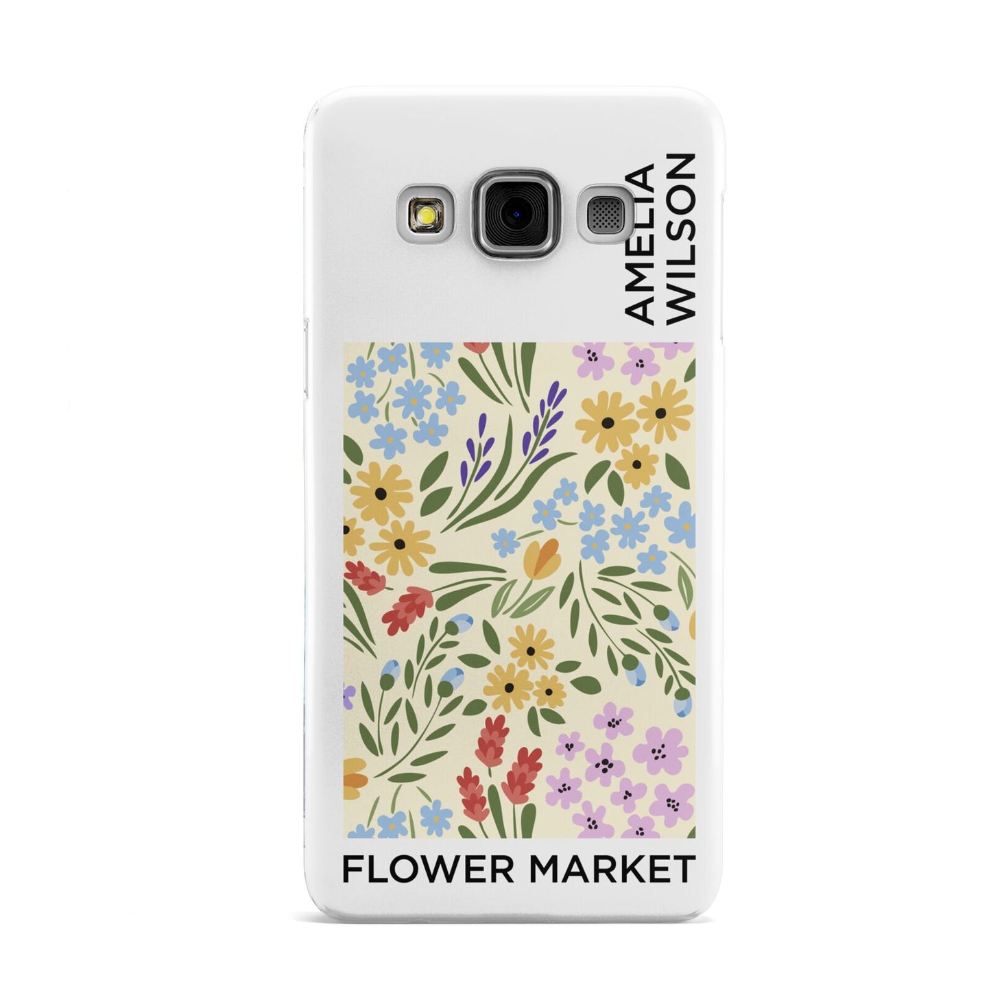 Paris Flower Market Samsung Galaxy A3 Case