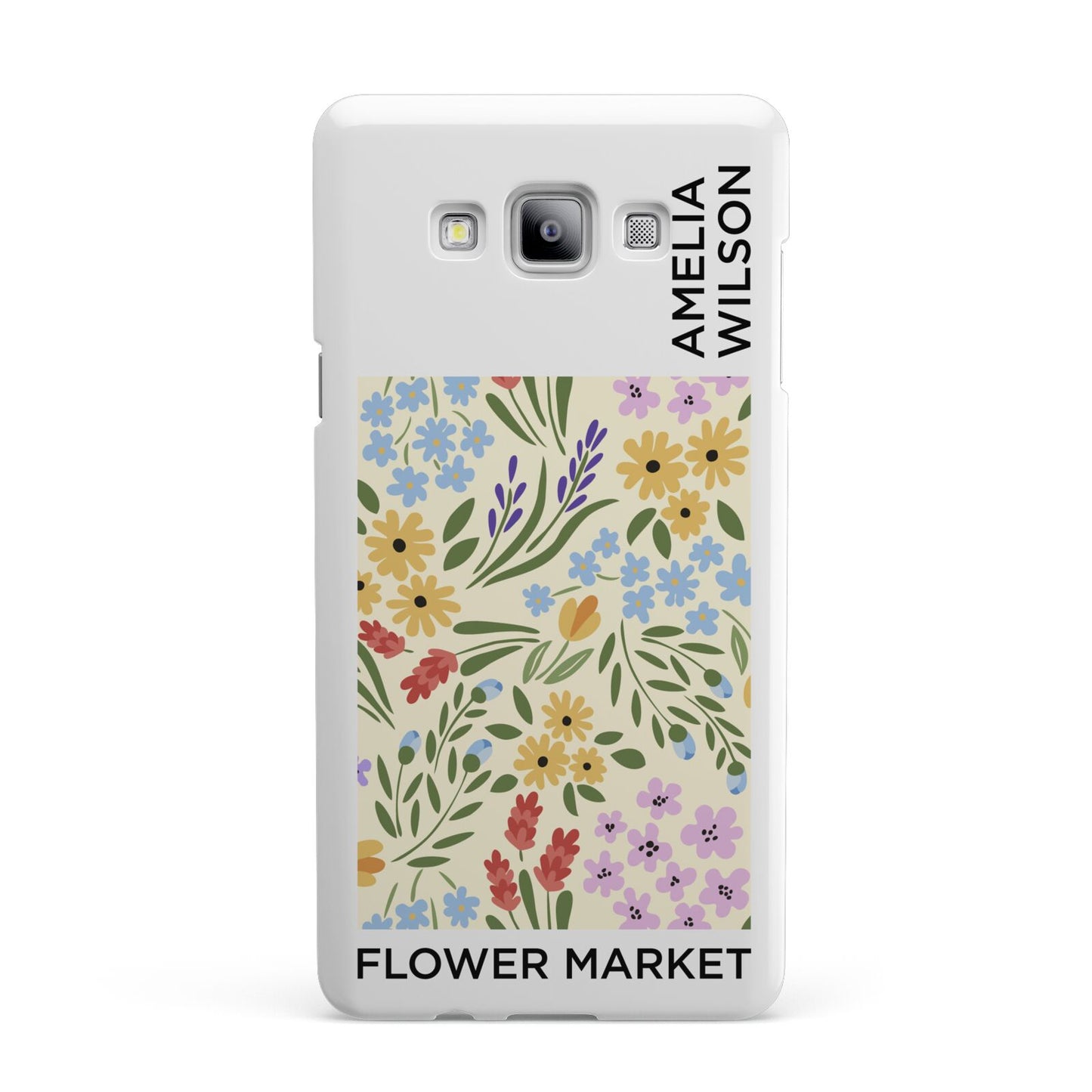 Paris Flower Market Samsung Galaxy A7 2015 Case