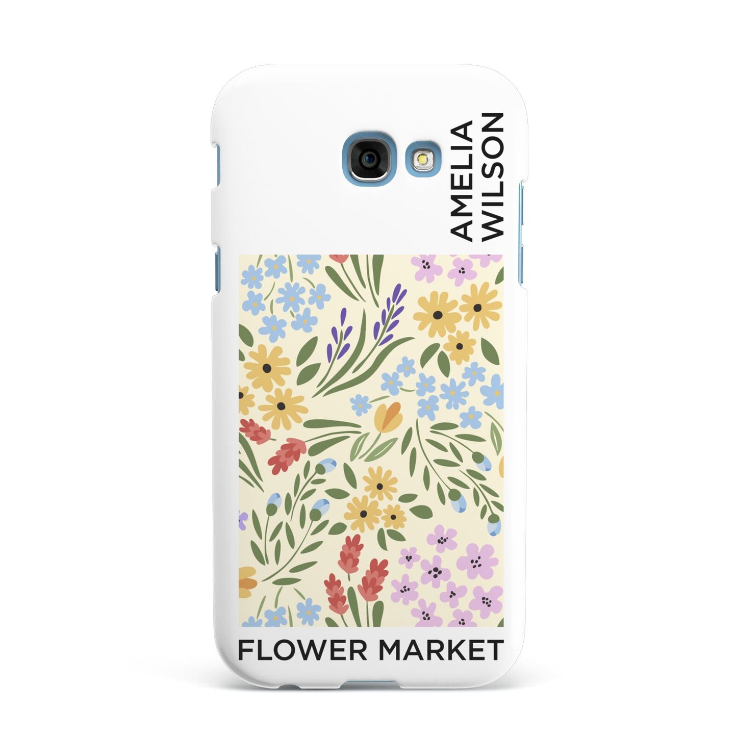 Paris Flower Market Samsung Galaxy A7 2017 Case