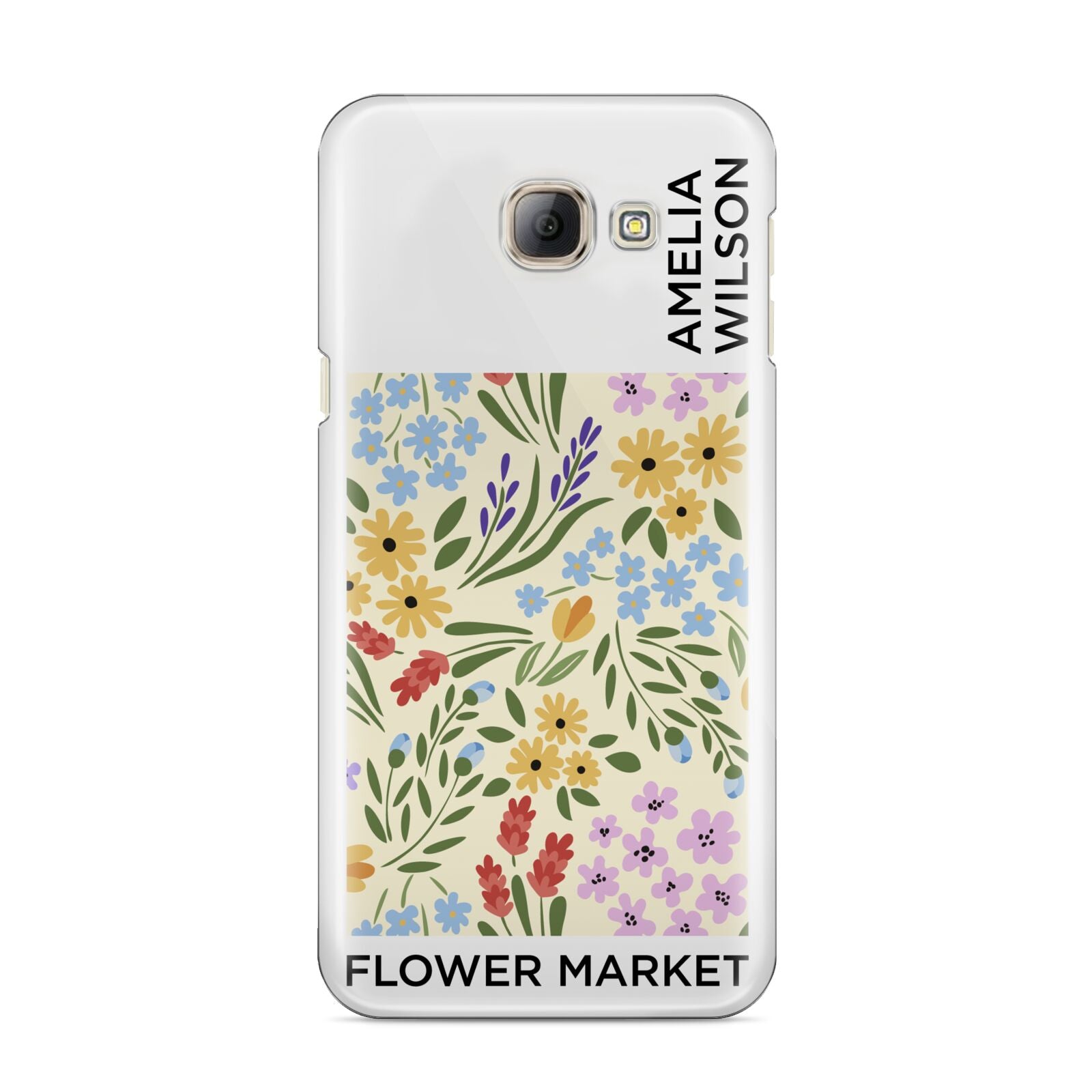 Paris Flower Market Samsung Galaxy A8 2016 Case