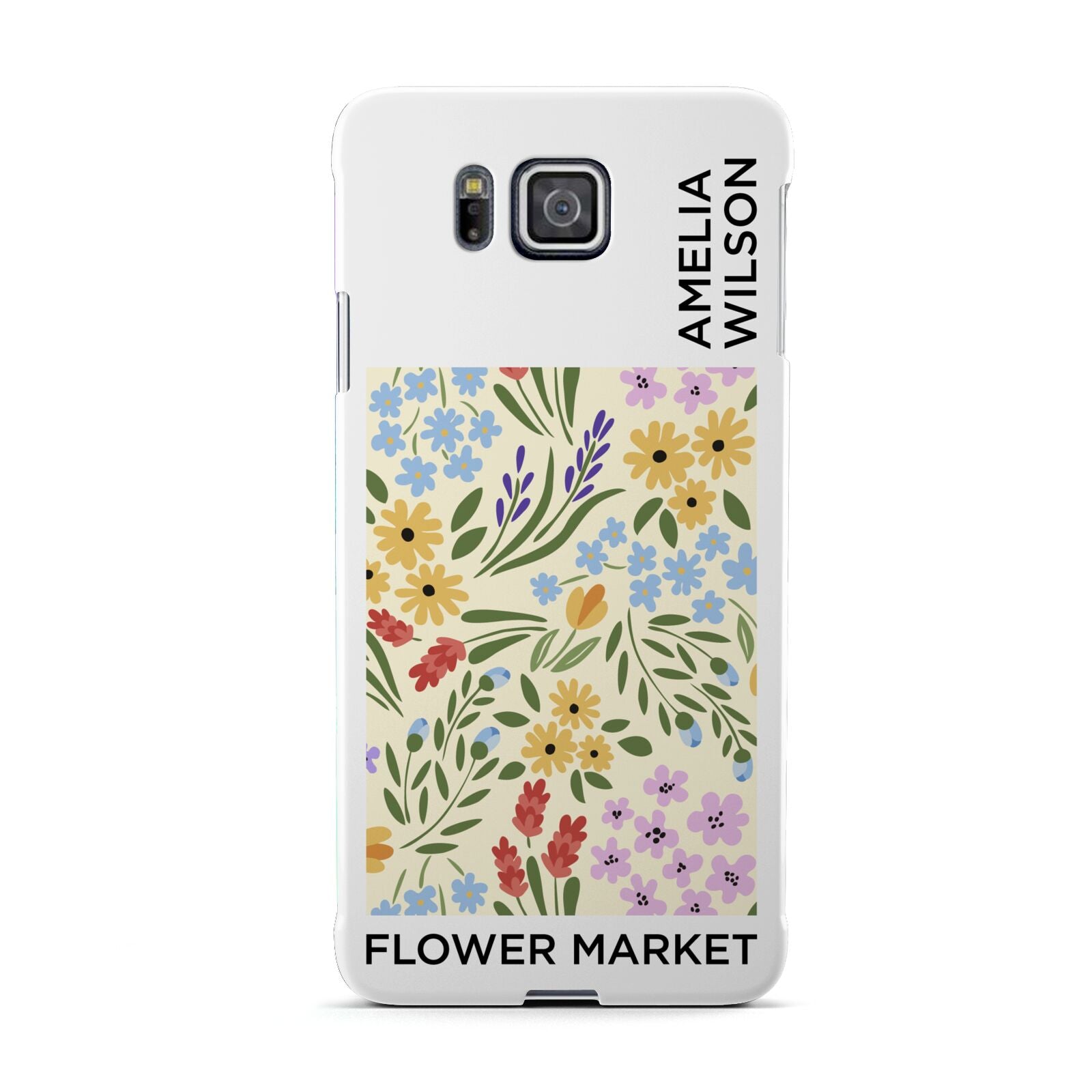Paris Flower Market Samsung Galaxy Alpha Case