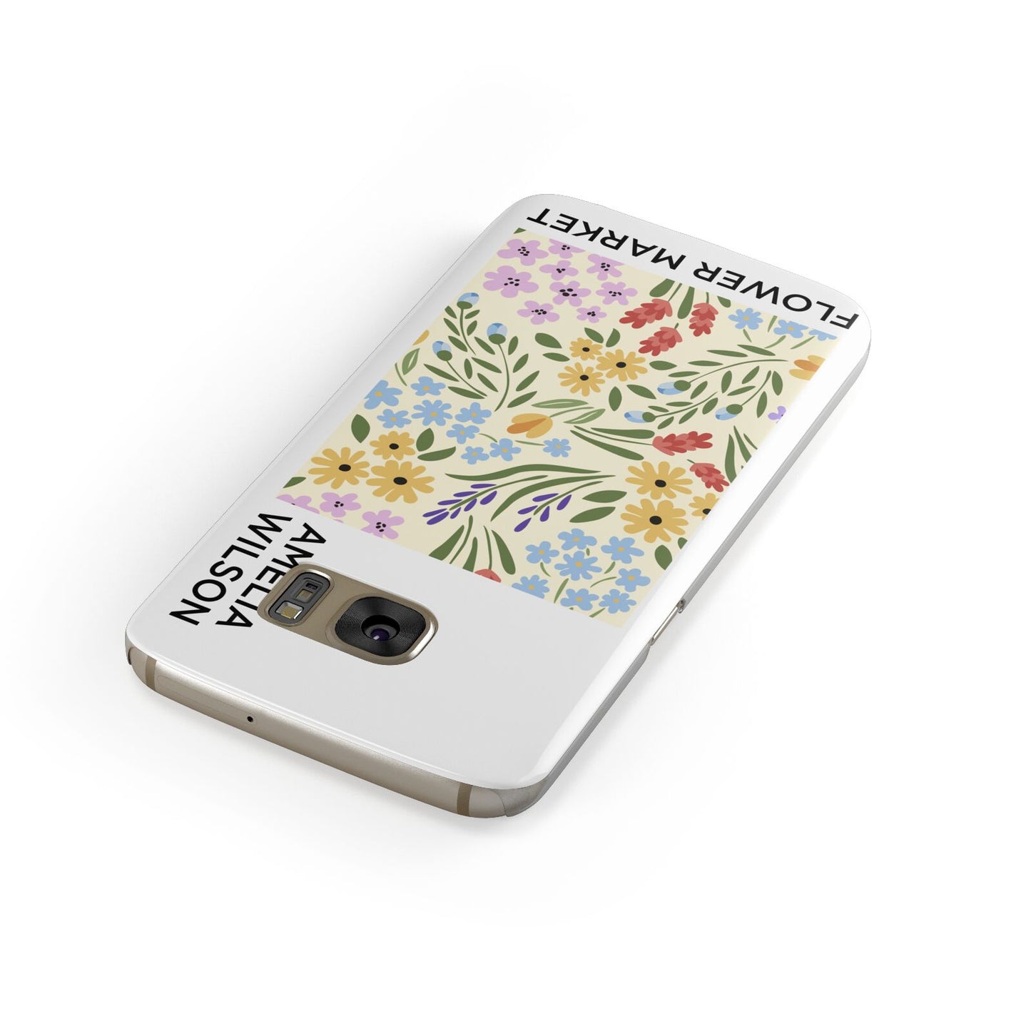 Paris Flower Market Samsung Galaxy Case Front Close Up