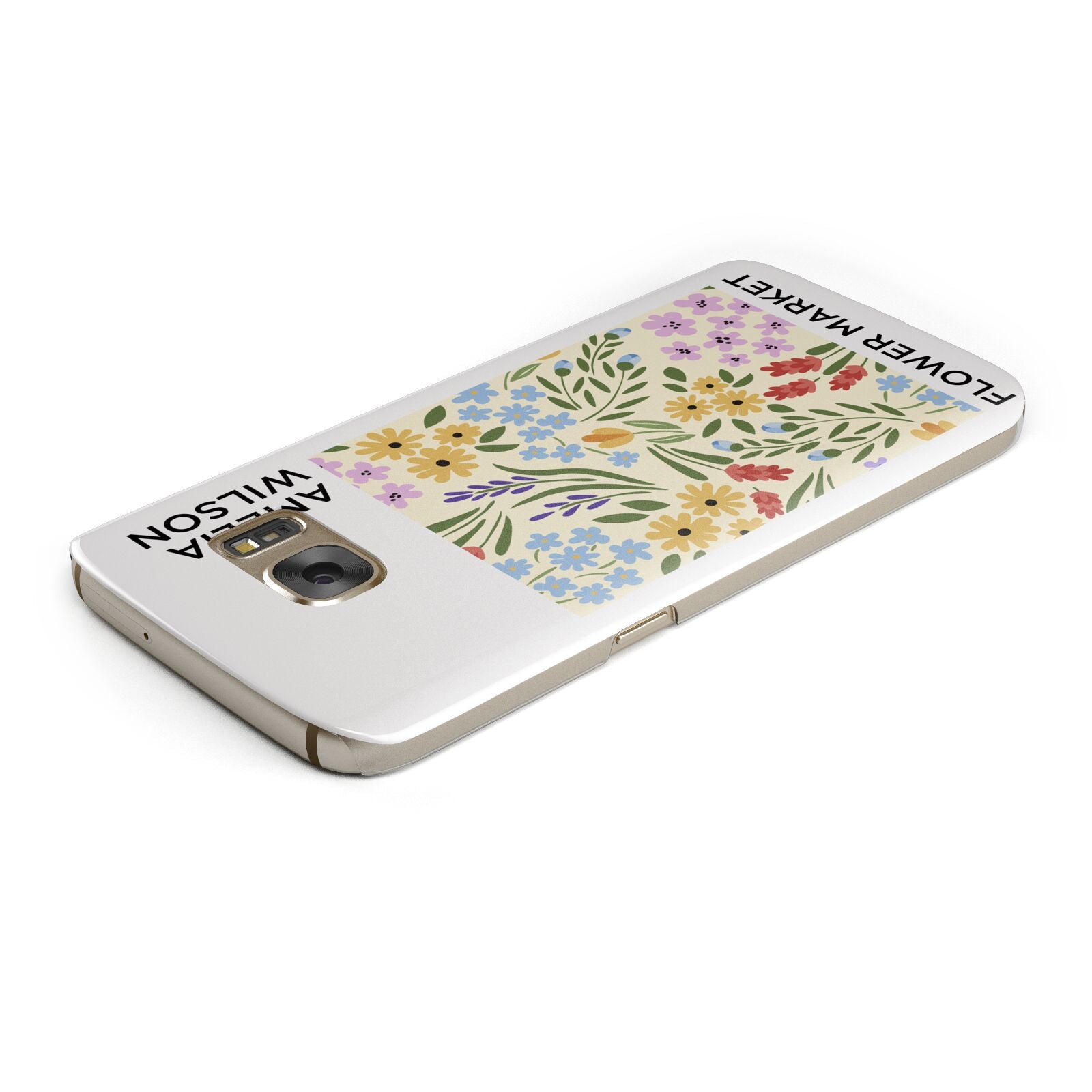 Paris Flower Market Samsung Galaxy Case Top Cutout