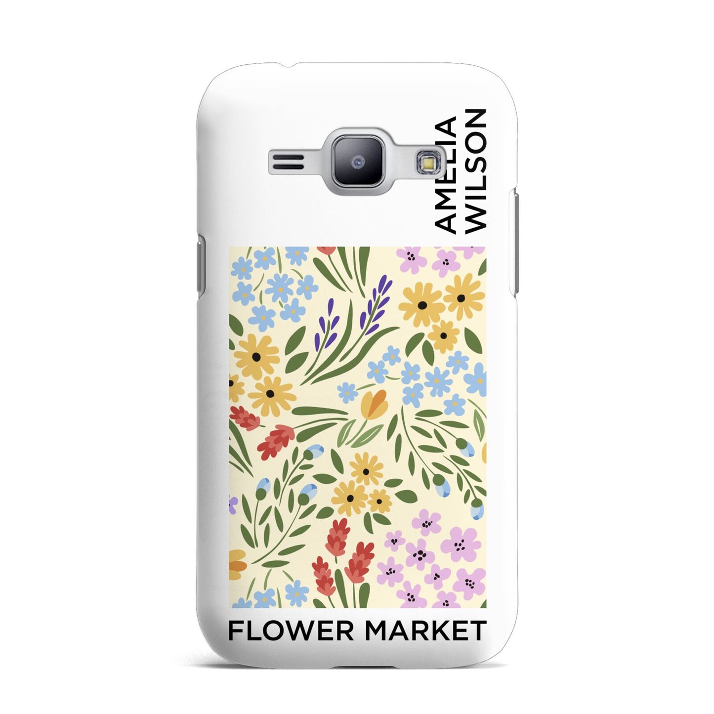 Paris Flower Market Samsung Galaxy J1 2015 Case