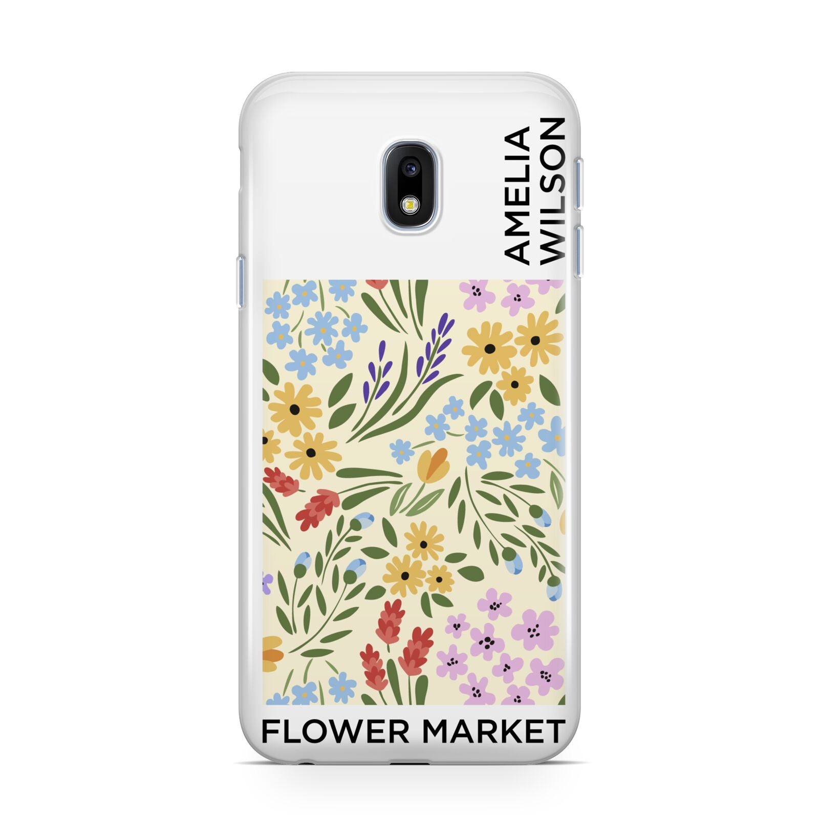 Paris Flower Market Samsung Galaxy J3 2017 Case