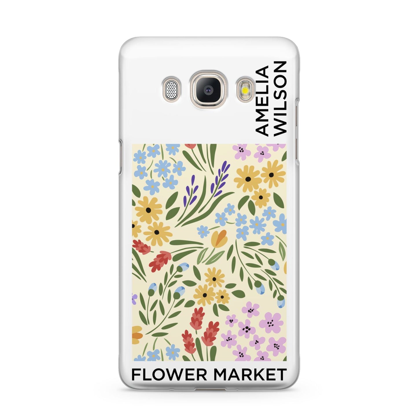 Paris Flower Market Samsung Galaxy J5 2016 Case