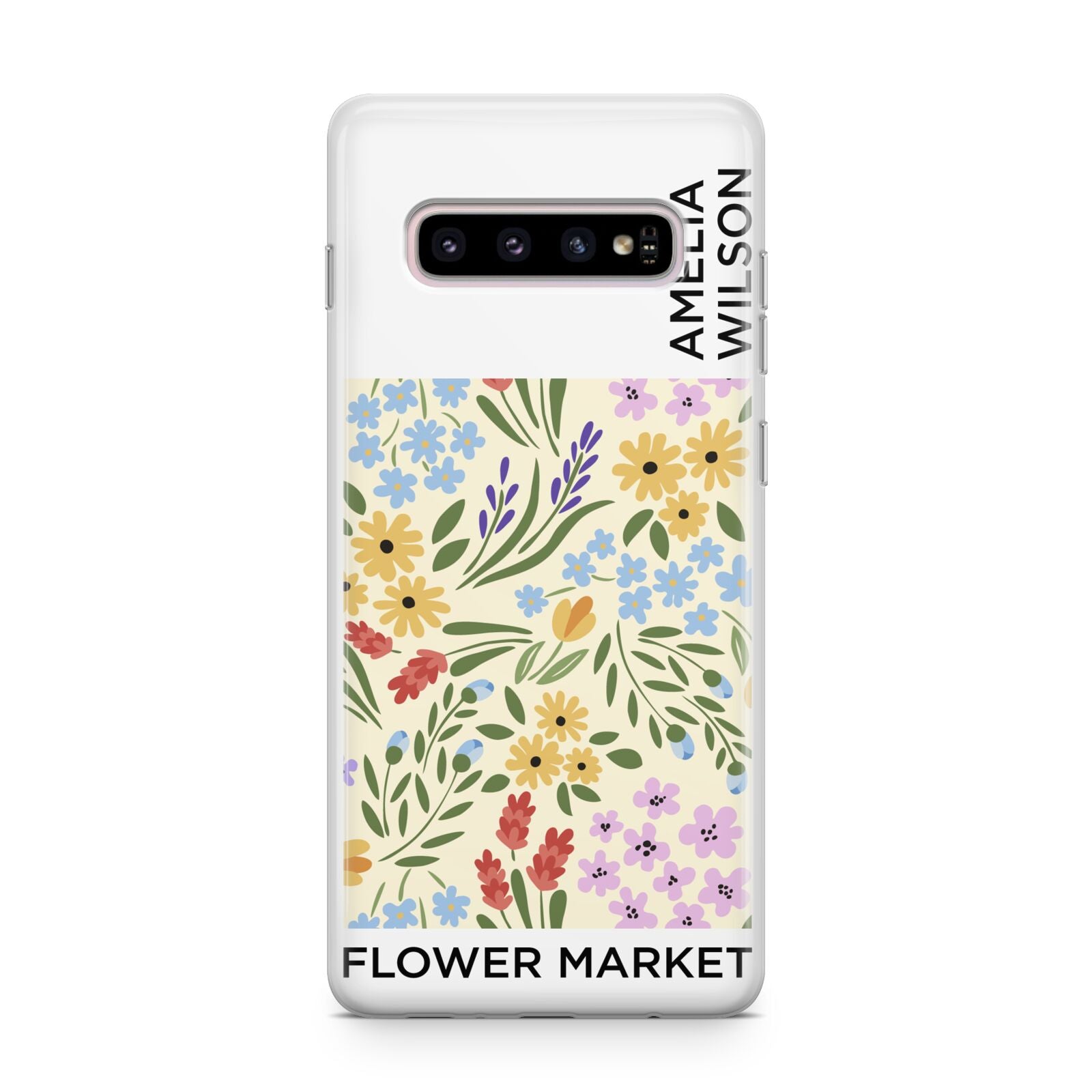 Paris Flower Market Samsung Galaxy S10 Plus Case