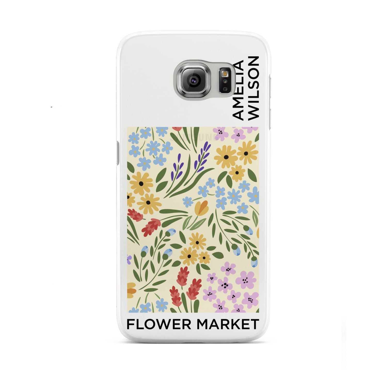 Paris Flower Market Samsung Galaxy S6 Case