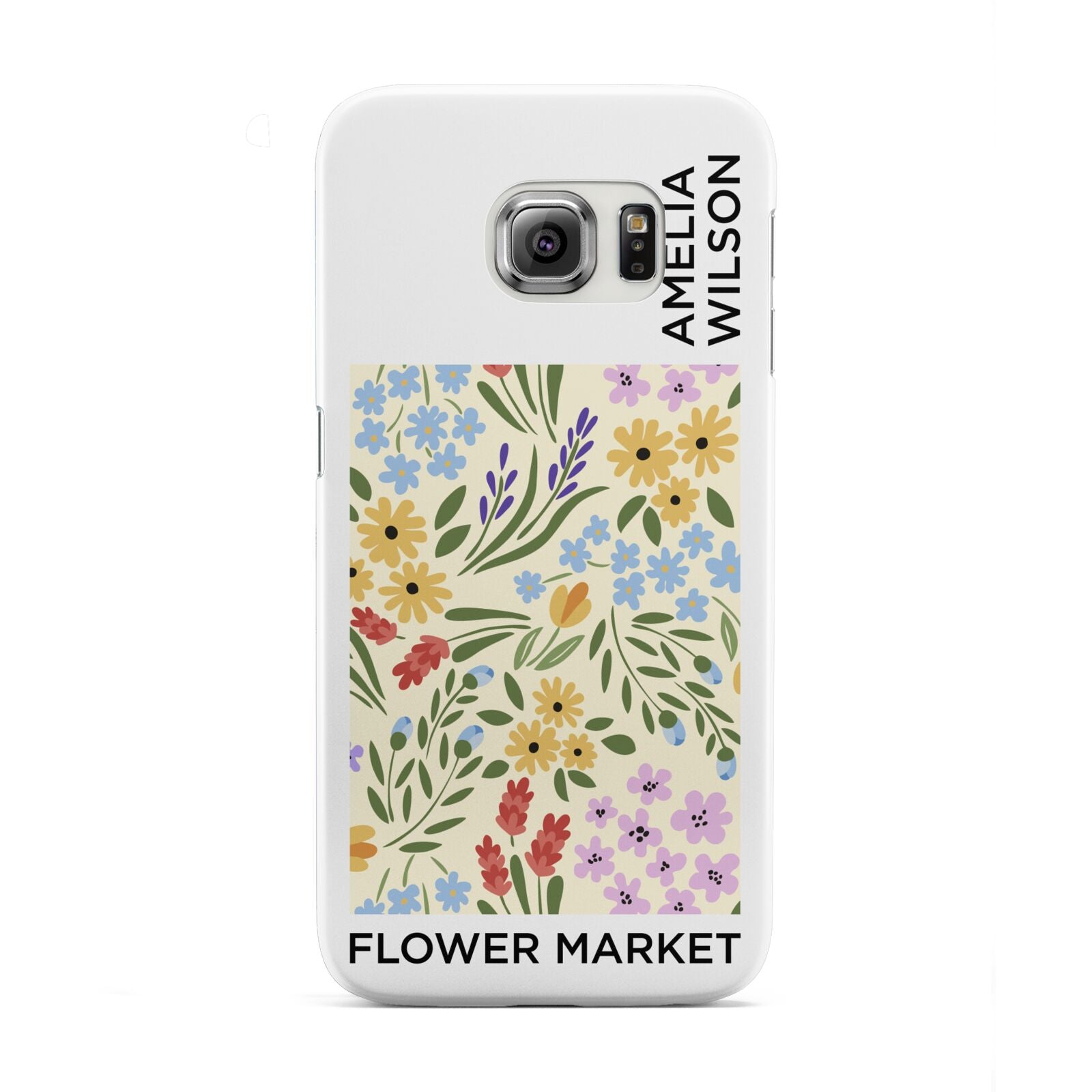 Paris Flower Market Samsung Galaxy S6 Edge Case