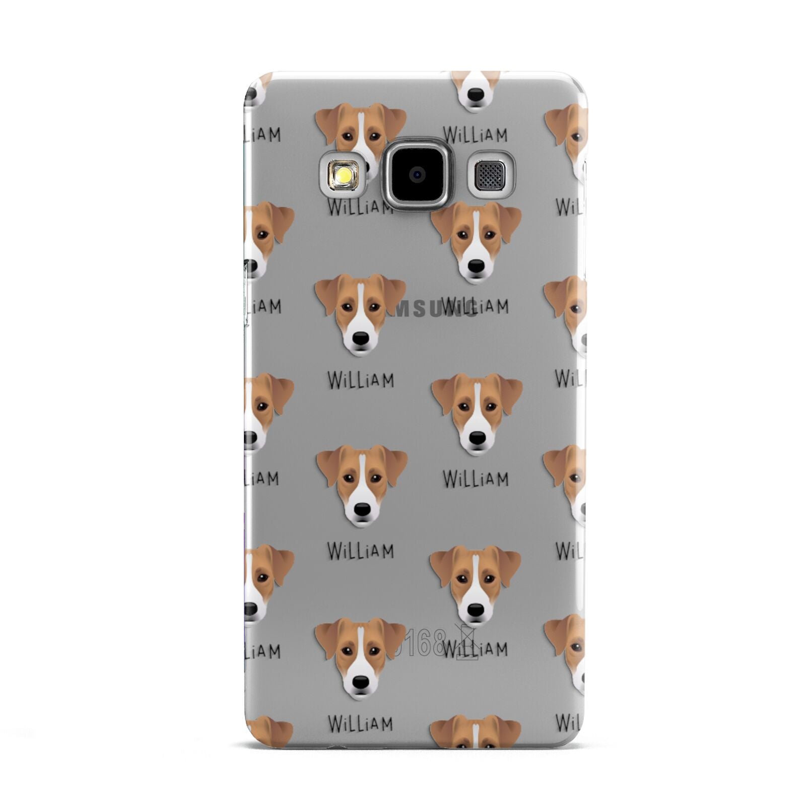 Parson Russell Terrier Icon with Name Samsung Galaxy A5 Case