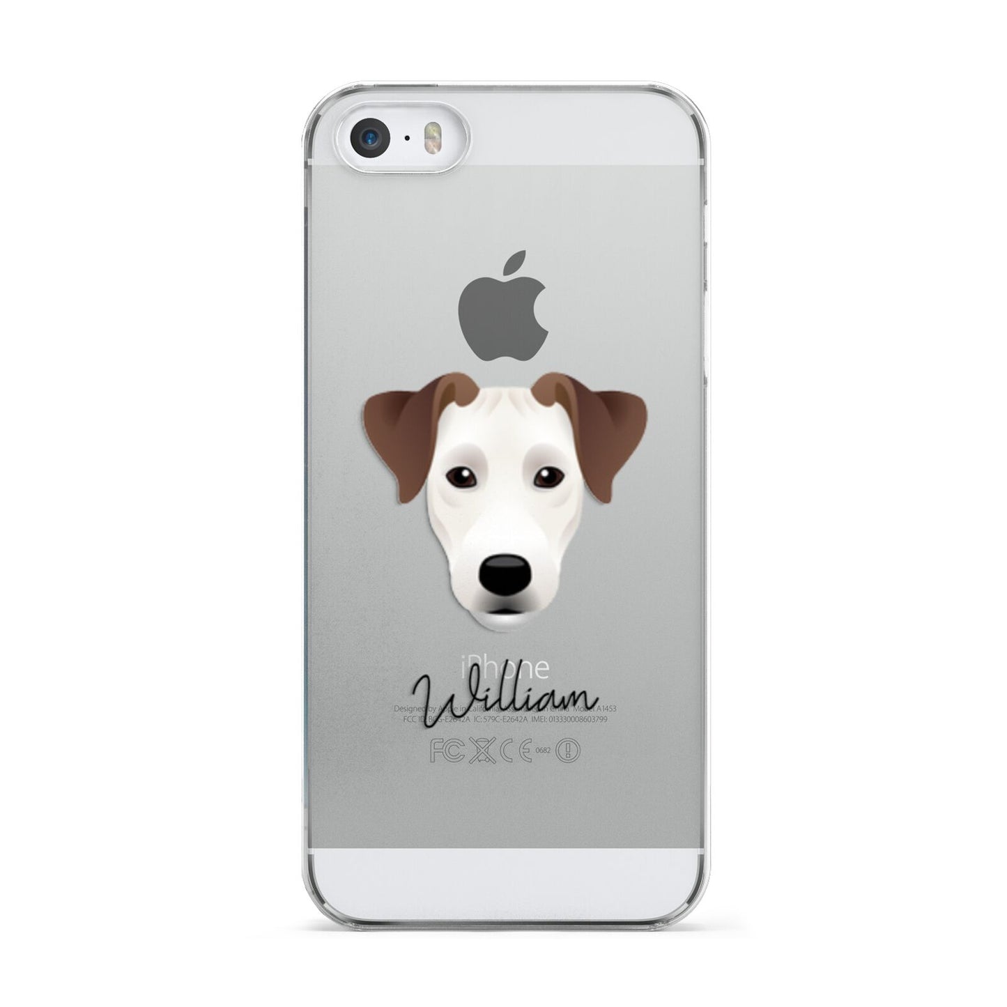 Parson Russell Terrier Personalised Apple iPhone 5 Case