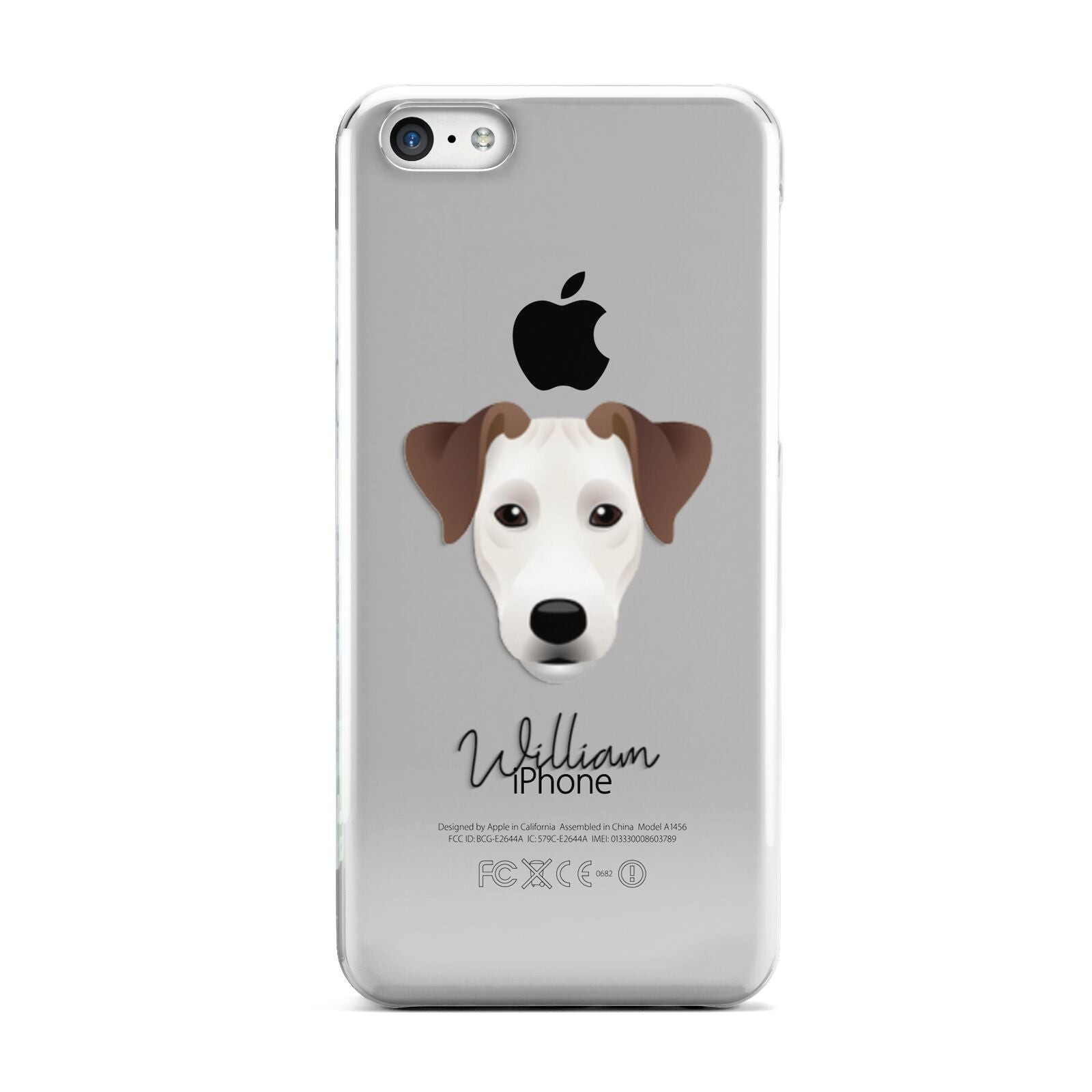 Parson Russell Terrier Personalised Apple iPhone 5c Case