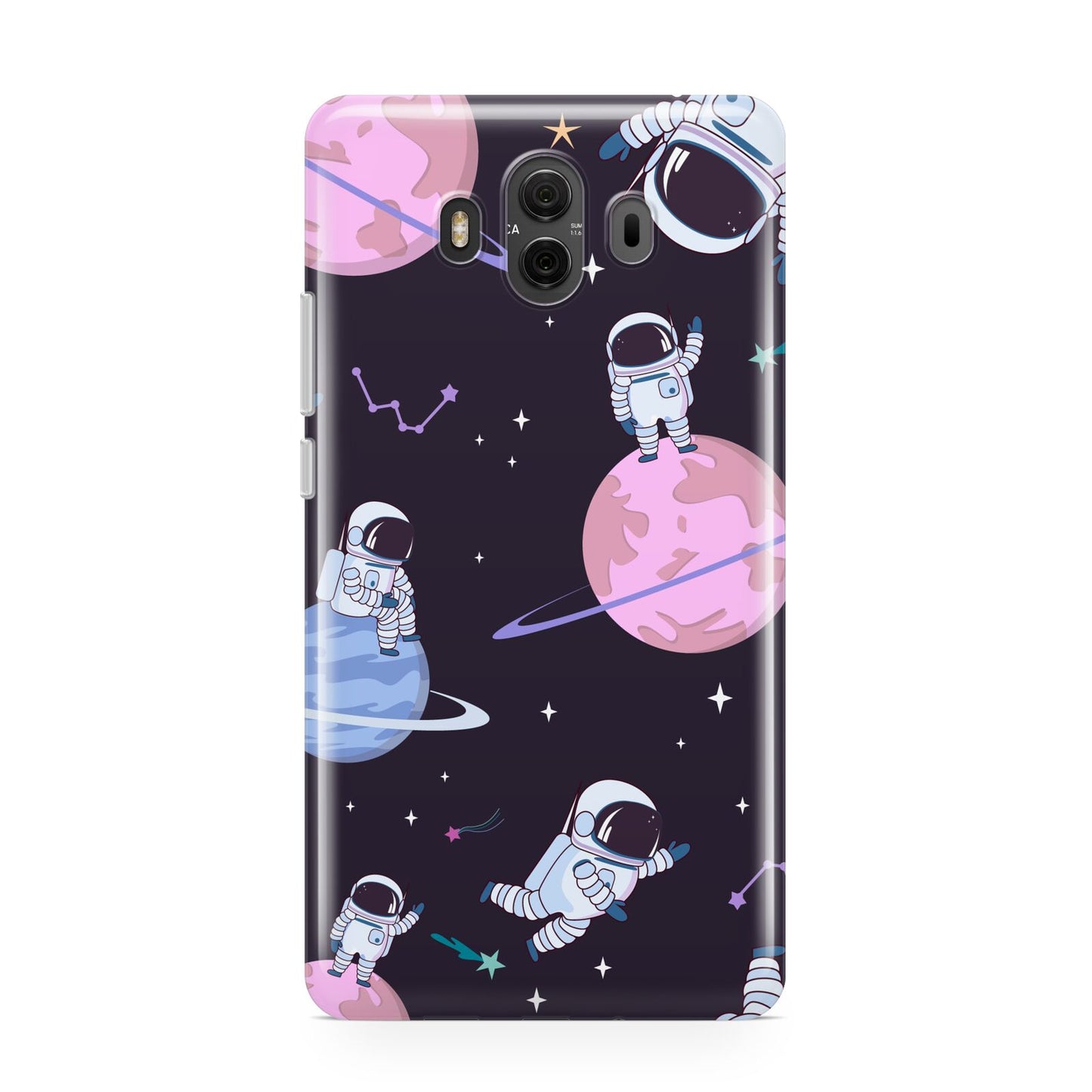 Pastel Hue Space Scene Huawei Mate 10 Protective Phone Case