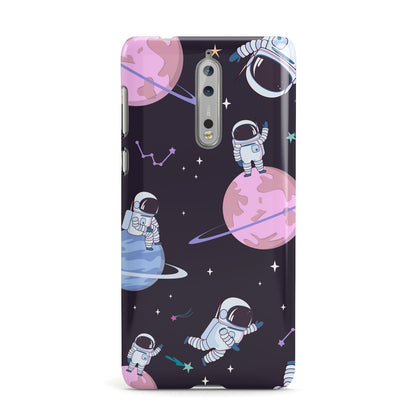 Pastel Hue Space Scene Nokia Case