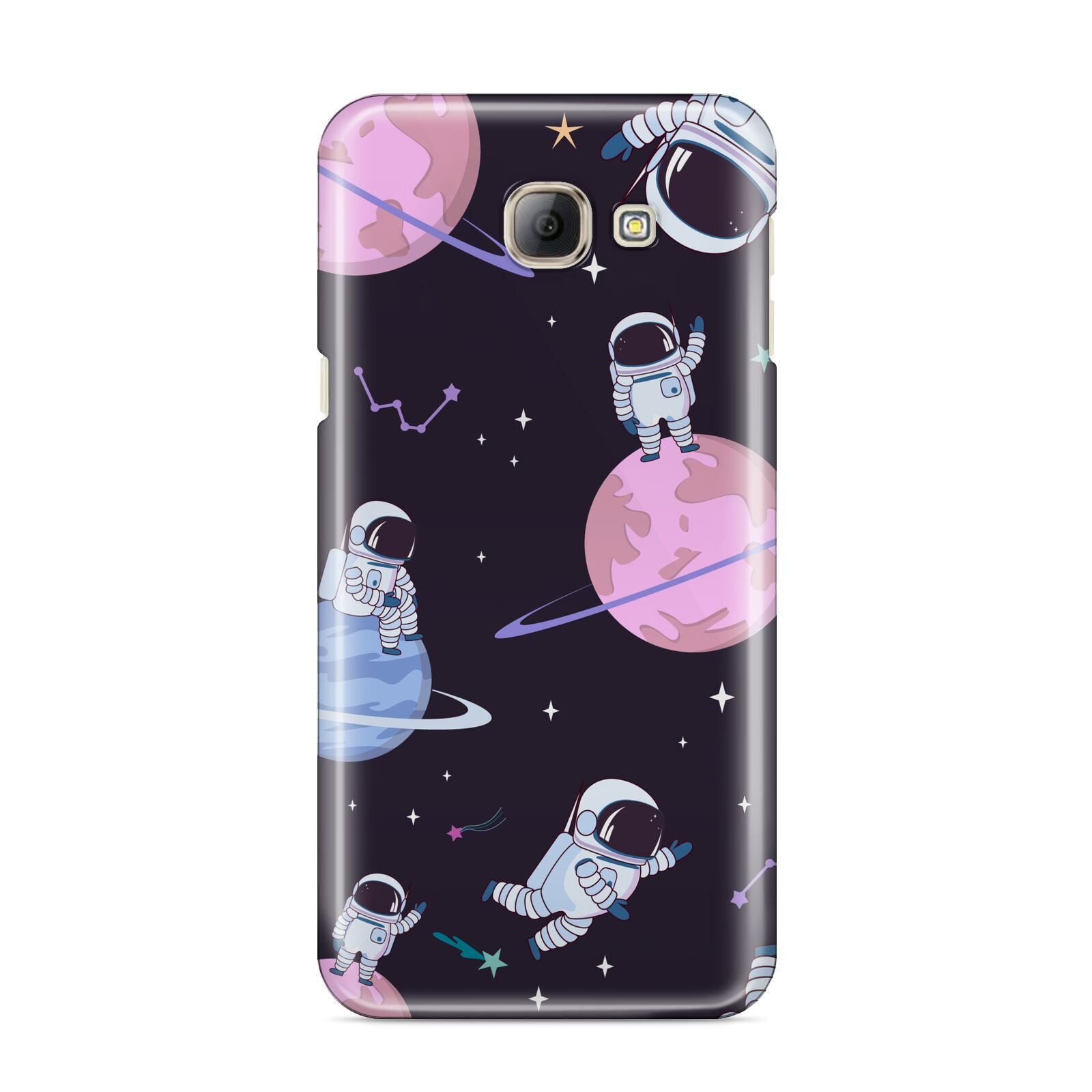 Pastel Hue Space Scene Samsung Galaxy A8 2016 Case