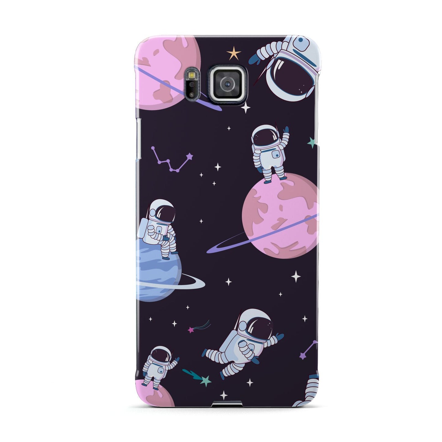 Pastel Hue Space Scene Samsung Galaxy Alpha Case