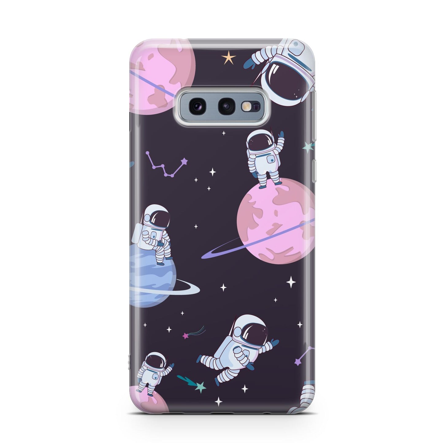 Pastel Hue Space Scene Samsung Galaxy S10E Case