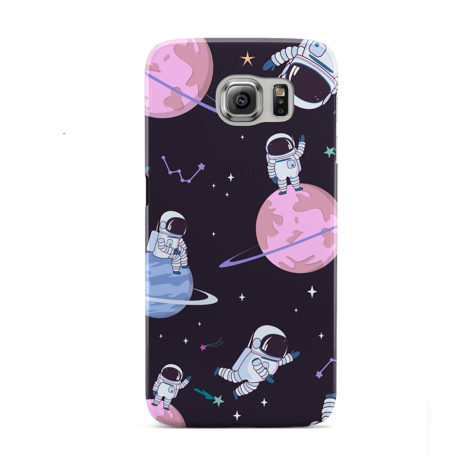 Pastel Hue Space Scene Samsung Galaxy S6 Case