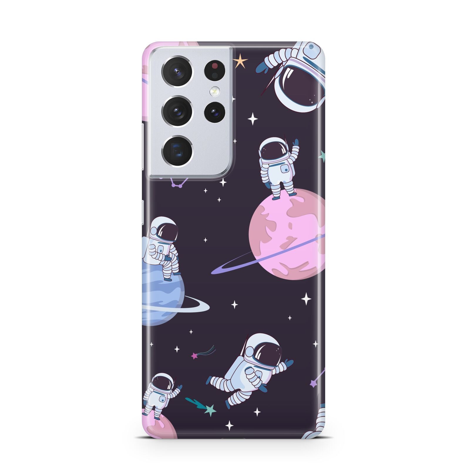 Pastel Hue Space Scene Samsung S21 Ultra Case